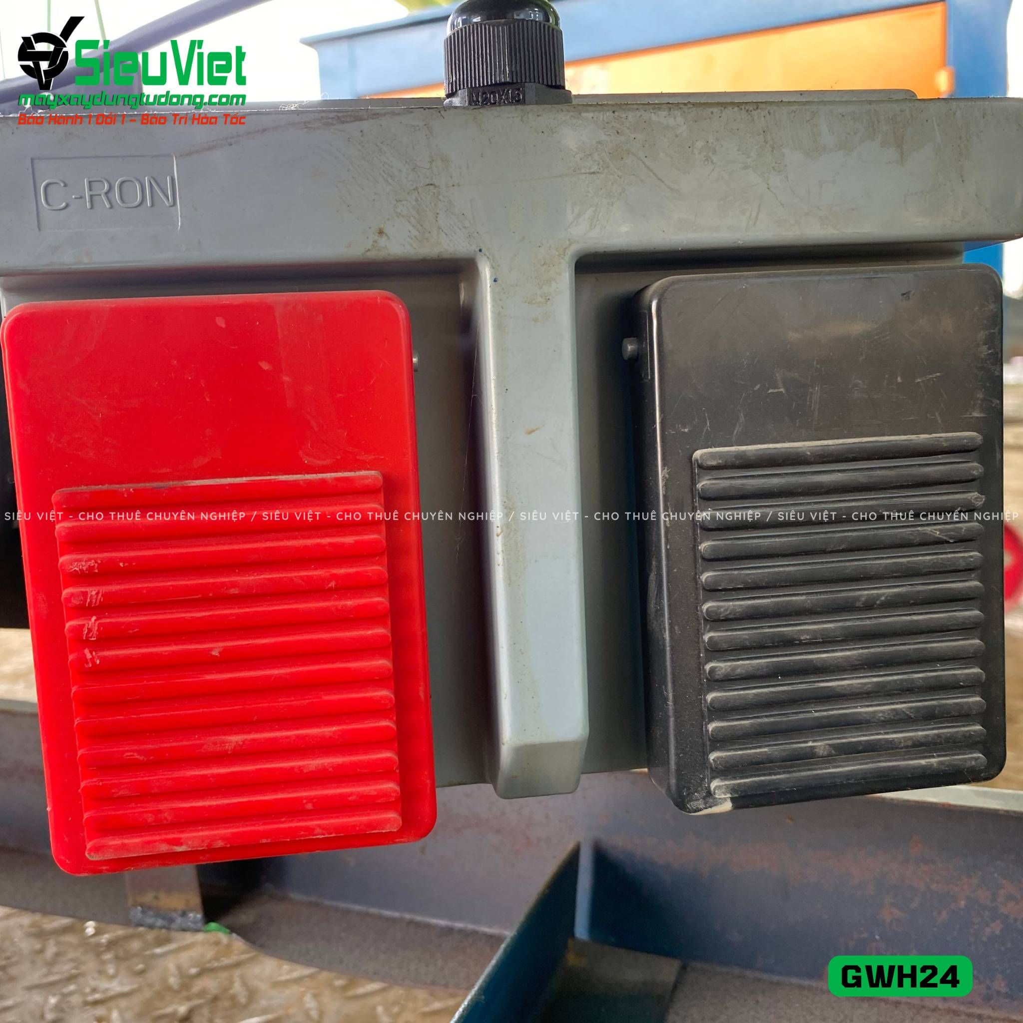 Máy uốn vòng tròn sắt xây dựng GWH1024 - Điện 380v, 3 Pha