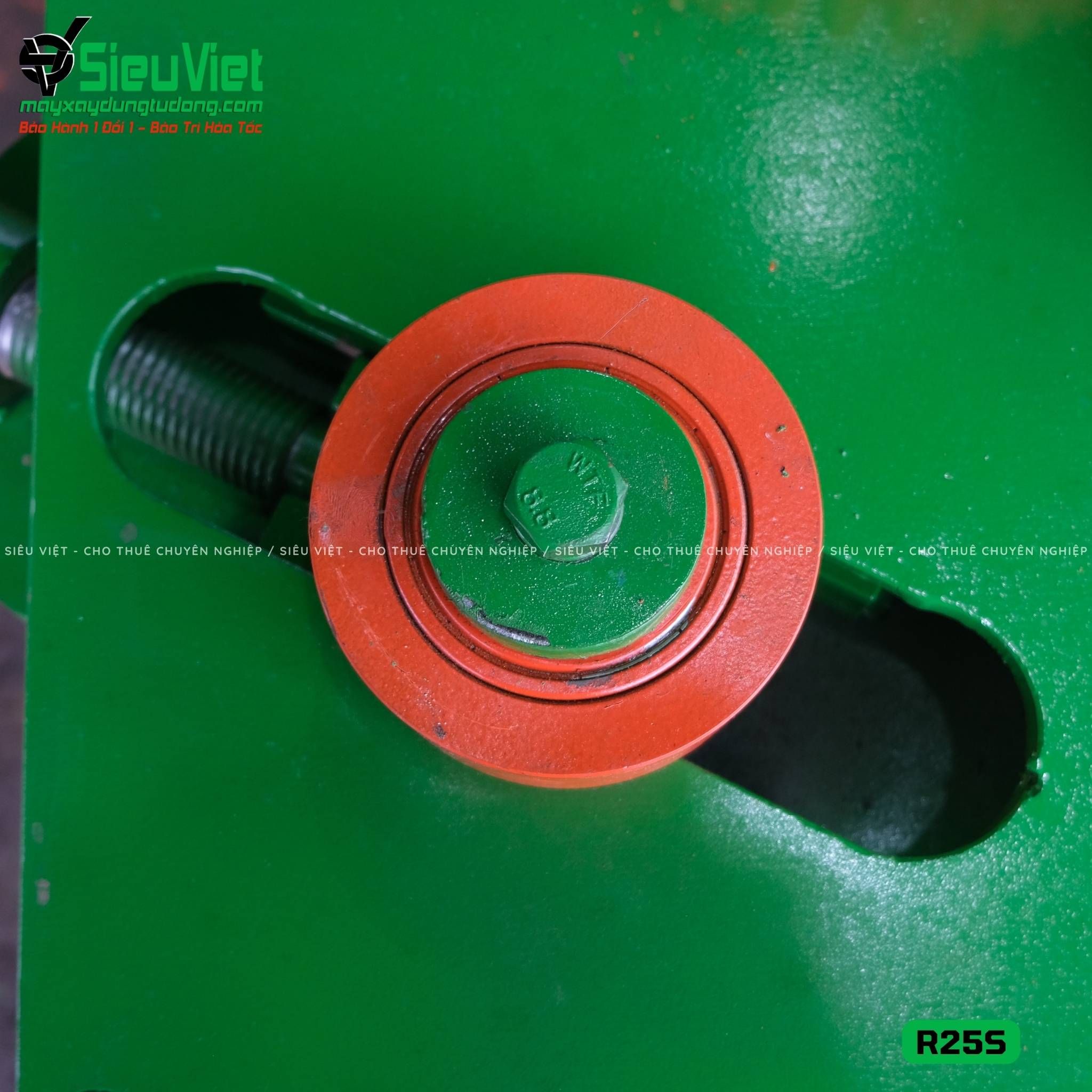 Máy uốn đai tròn phi 10-22mm R25S Việt Nam - Điện 380v, 3 Pha