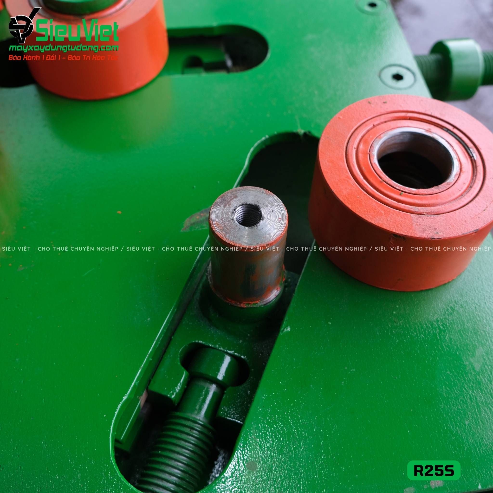 Máy uốn đai tròn phi 10-22mm R25S Việt Nam - Điện 380v, 3 Pha