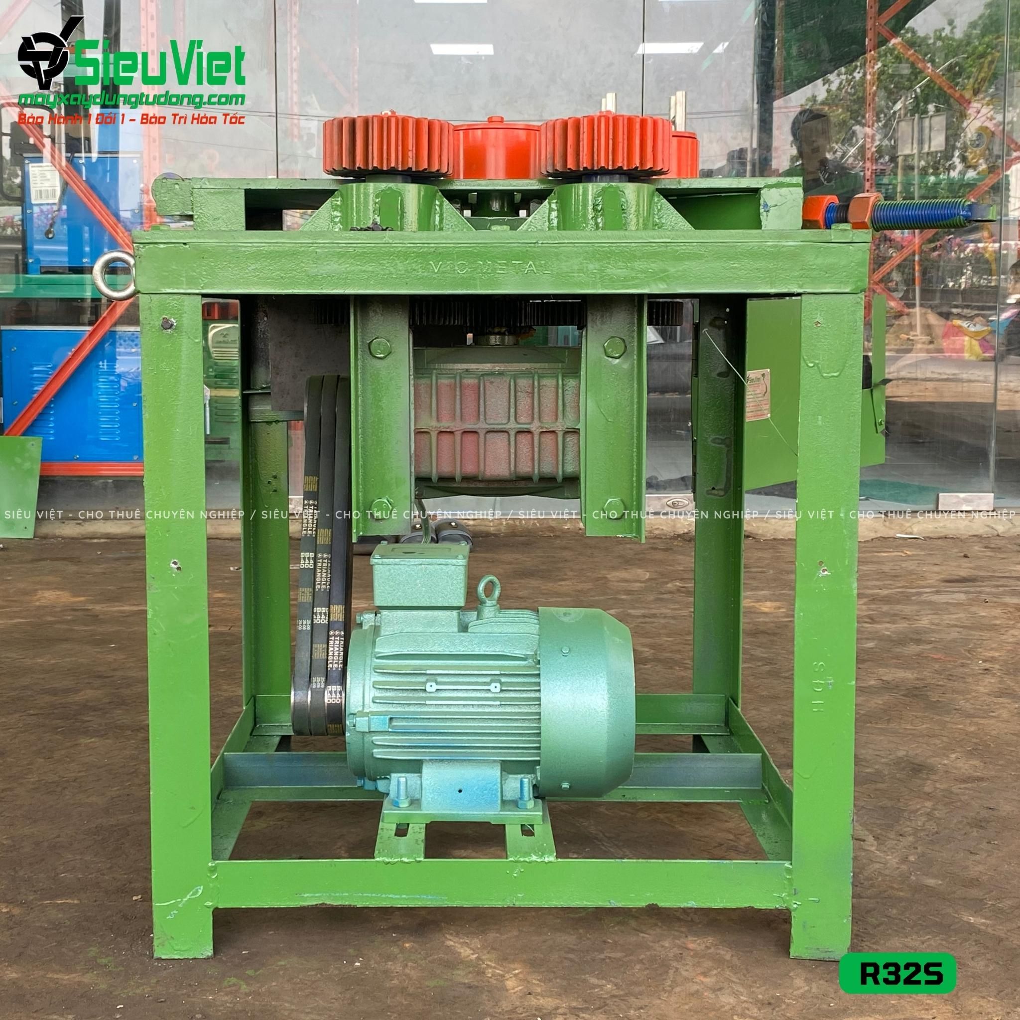 Máy uốn đai tròn phi 28 R32S Việt Nam - Điện 380v, 3 Pha
