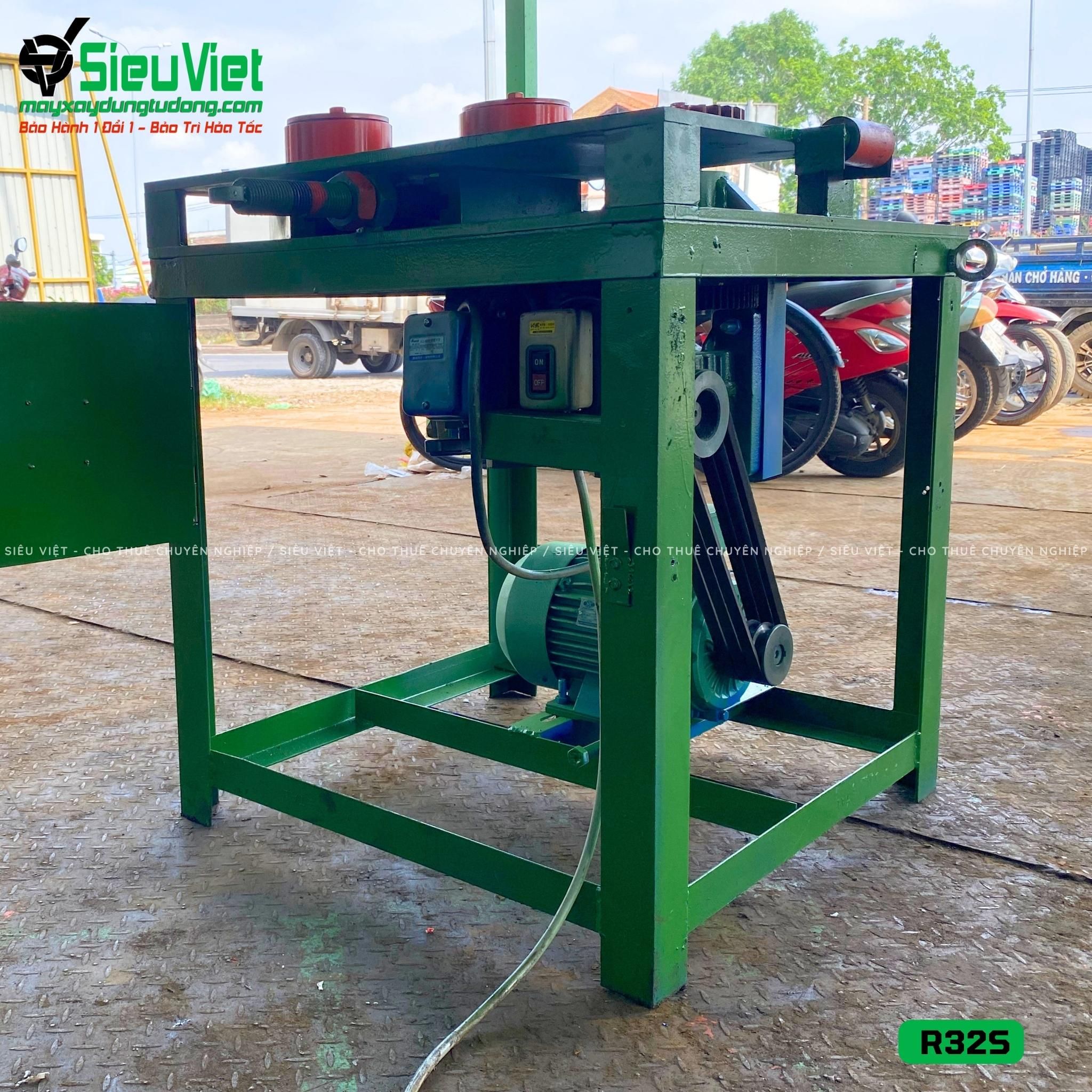 Máy uốn đai tròn phi 28 R32S Việt Nam - Điện 380v, 3 Pha