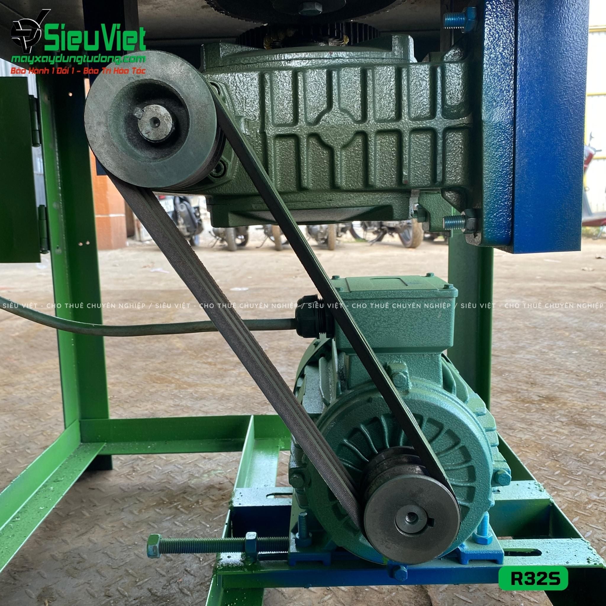Máy uốn đai tròn phi 28 R32S Việt Nam - Điện 380v, 3 Pha