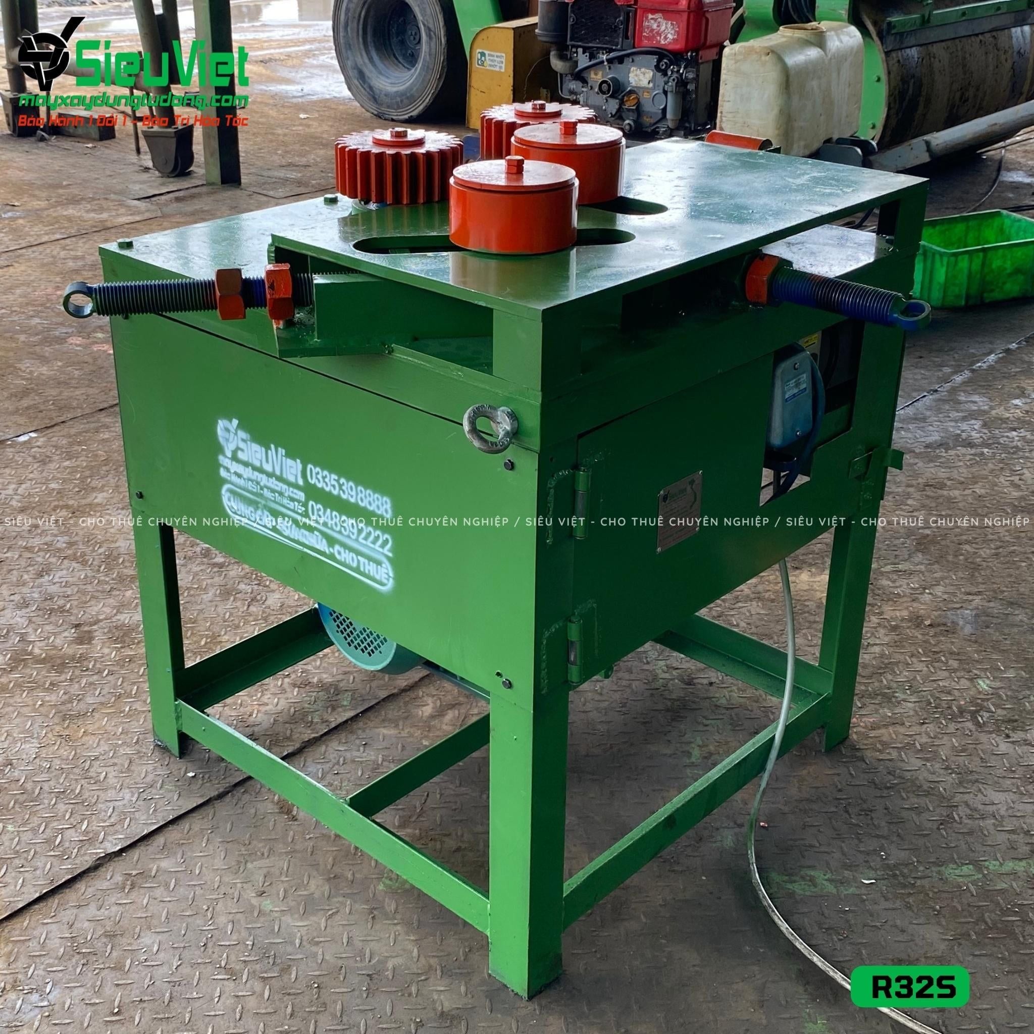 Máy uốn đai tròn phi 28 R32S Việt Nam - Điện 380v, 3 Pha