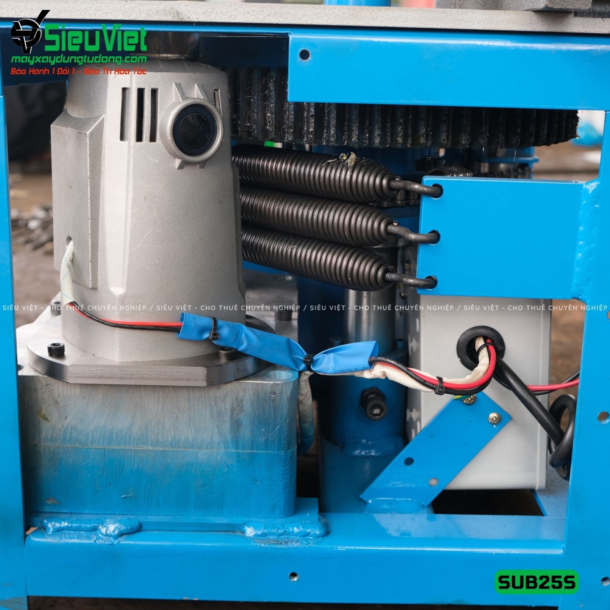Máy uốn sắt phi 25 Hàn Quốc Seoul SUB-25S - Điện 220v, 1 Pha