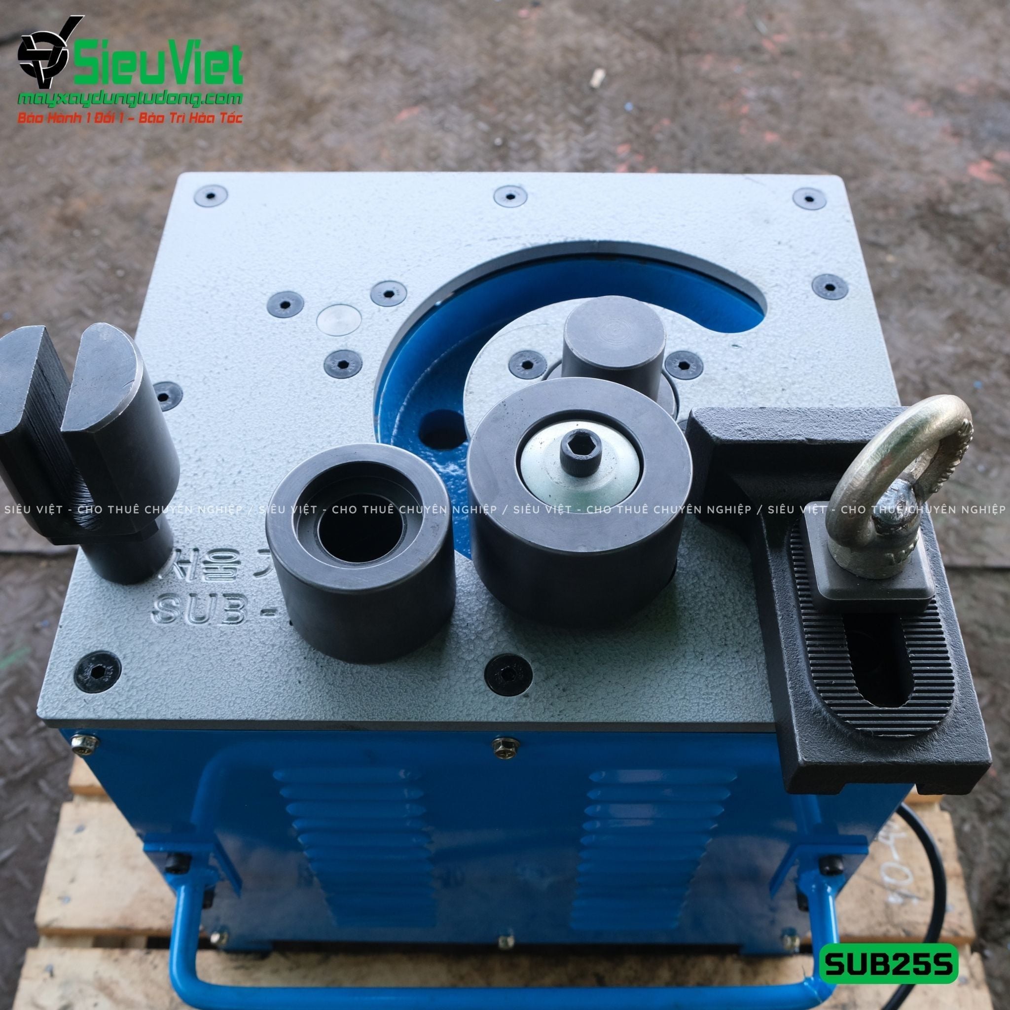 Máy uốn sắt phi 25 Hàn Quốc Seoul SUB-25S - Điện 220v, 1 Pha