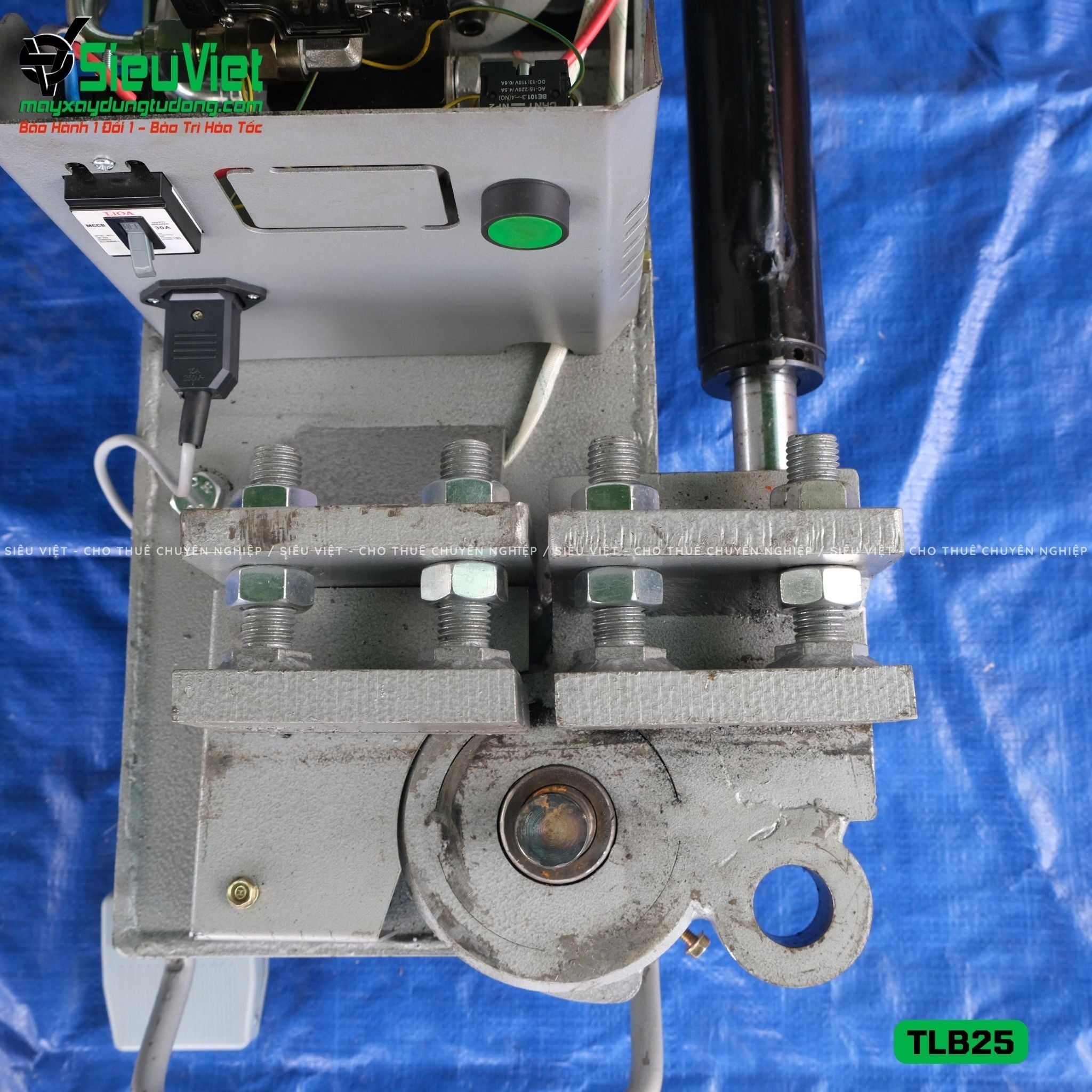 Máy uốn sắt thuỷ lực TLB25 Việt Nam - Điện 220v, 1 Pha