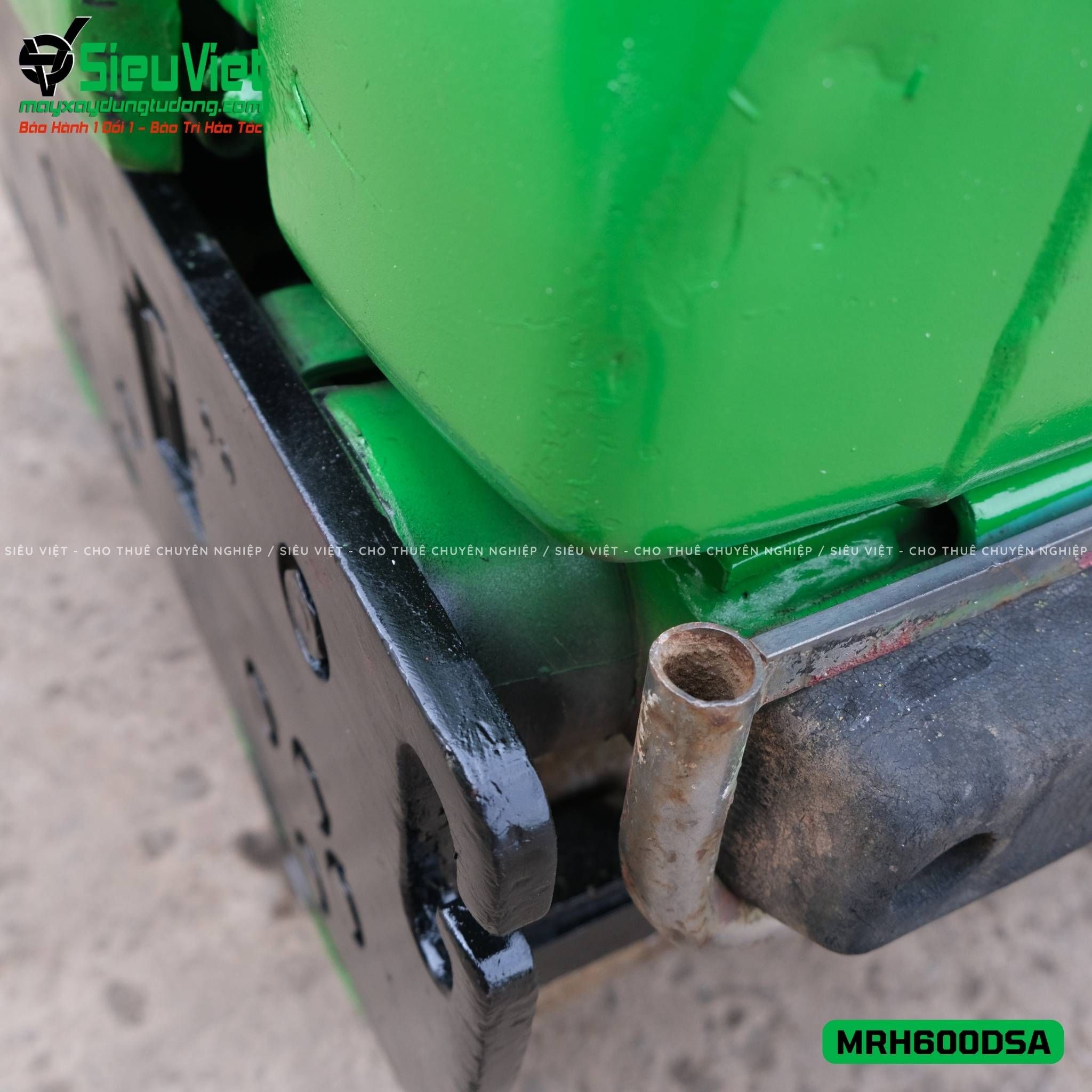 Xe lu rung dắt tay 640Kg Mikasa MRH600DSA Nhật Bản (J4016)