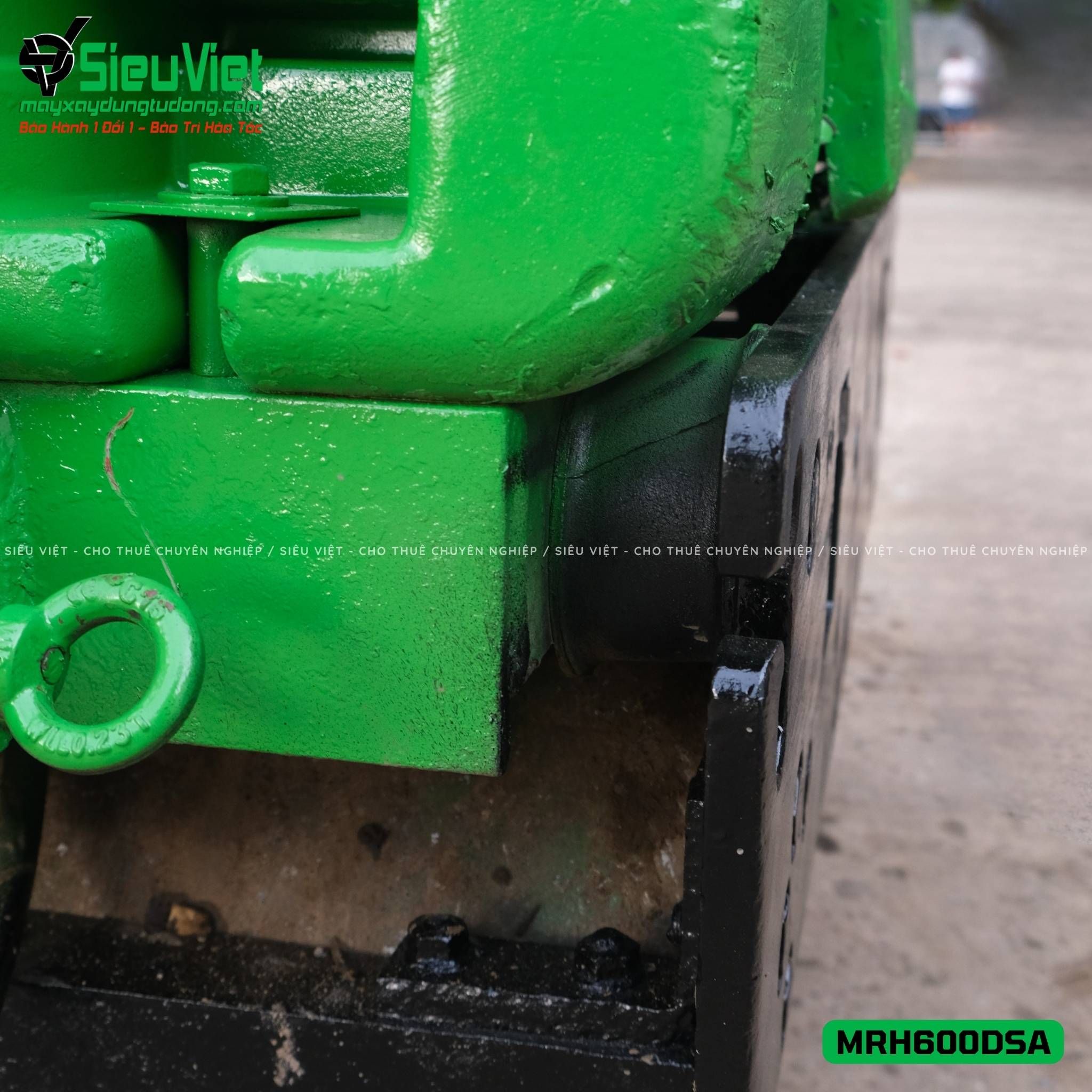 Xe lu rung dắt tay 640Kg Mikasa MRH600DSA Nhật Bản (J4016)