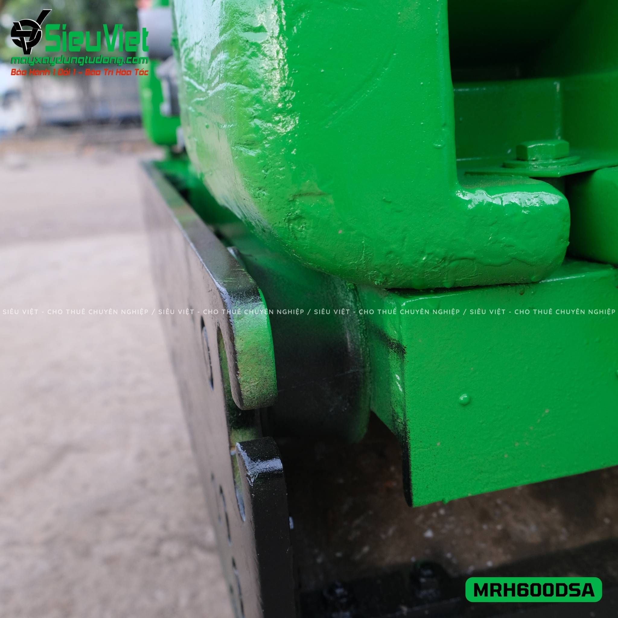 Xe lu rung dắt tay 640Kg Mikasa MRH600DSA Nhật Bản (J4016)