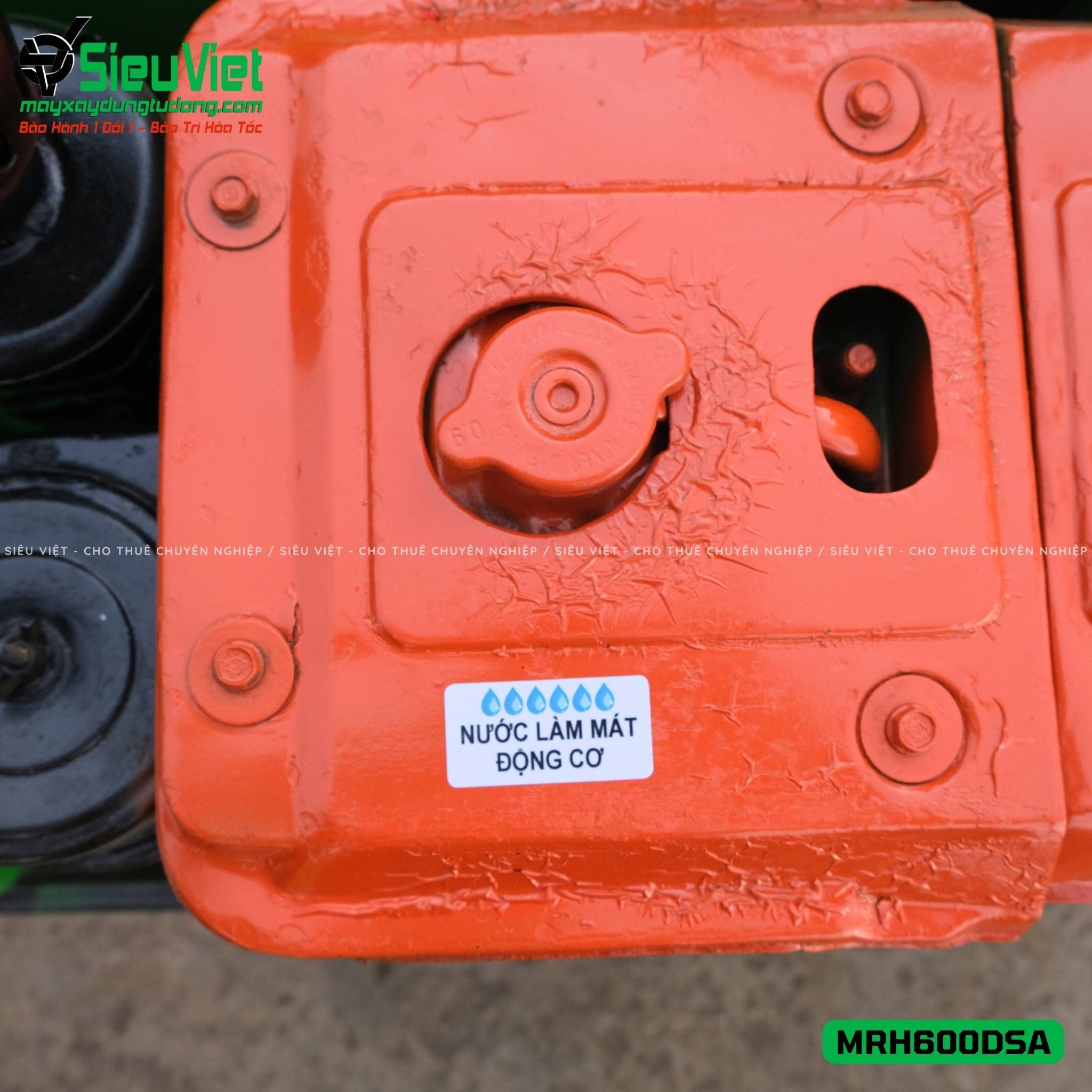 Xe lu rung dắt tay 640Kg Mikasa MRH600DSA Nhật Bản (J4016)