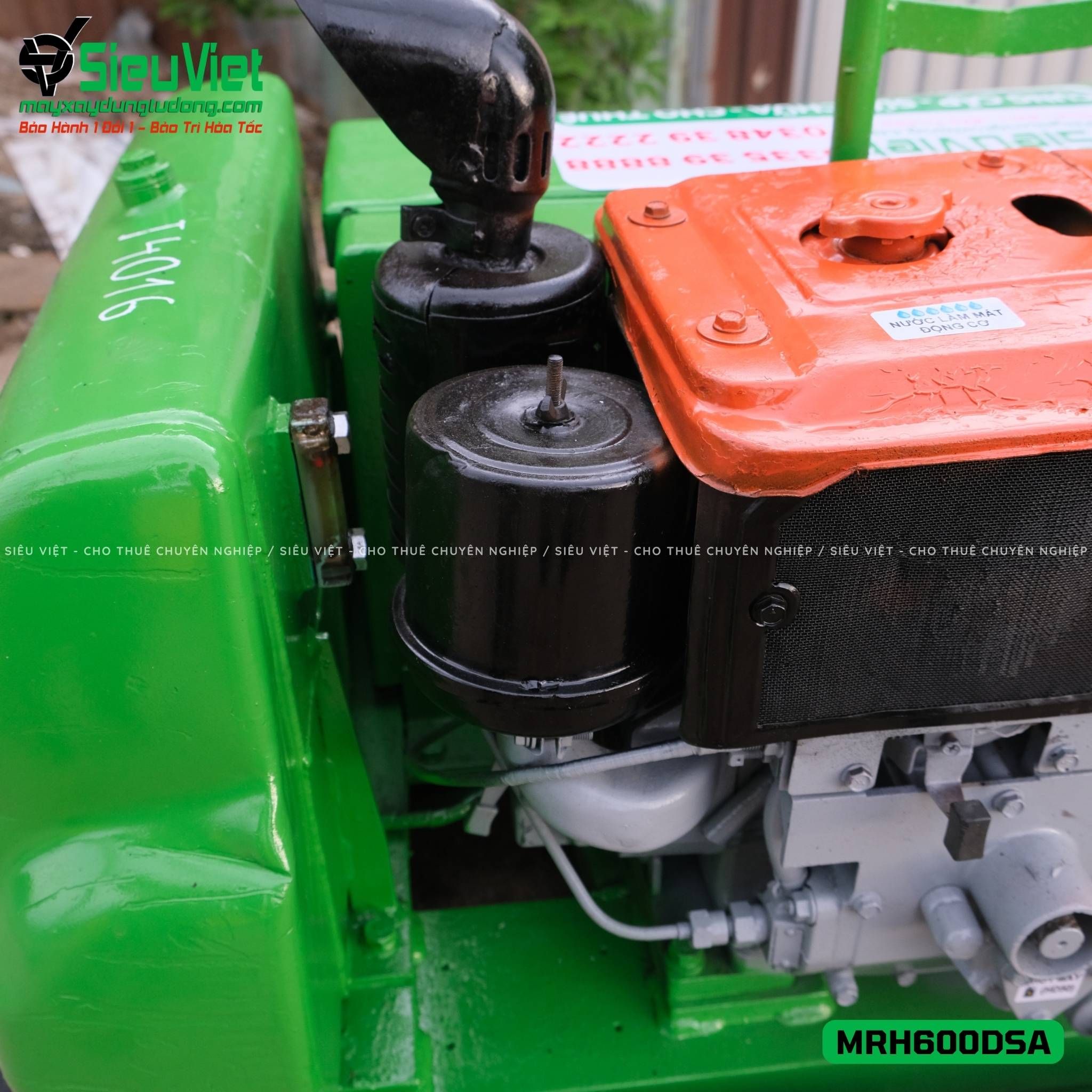 Xe lu rung dắt tay 640Kg Mikasa MRH600DSA Nhật Bản (J4016)