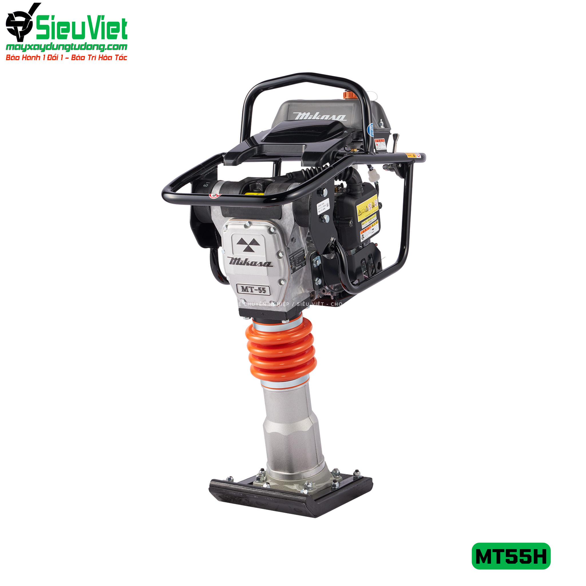 Máy đầm cóc MT55H Mikasa Nhật Bản (Xăng)