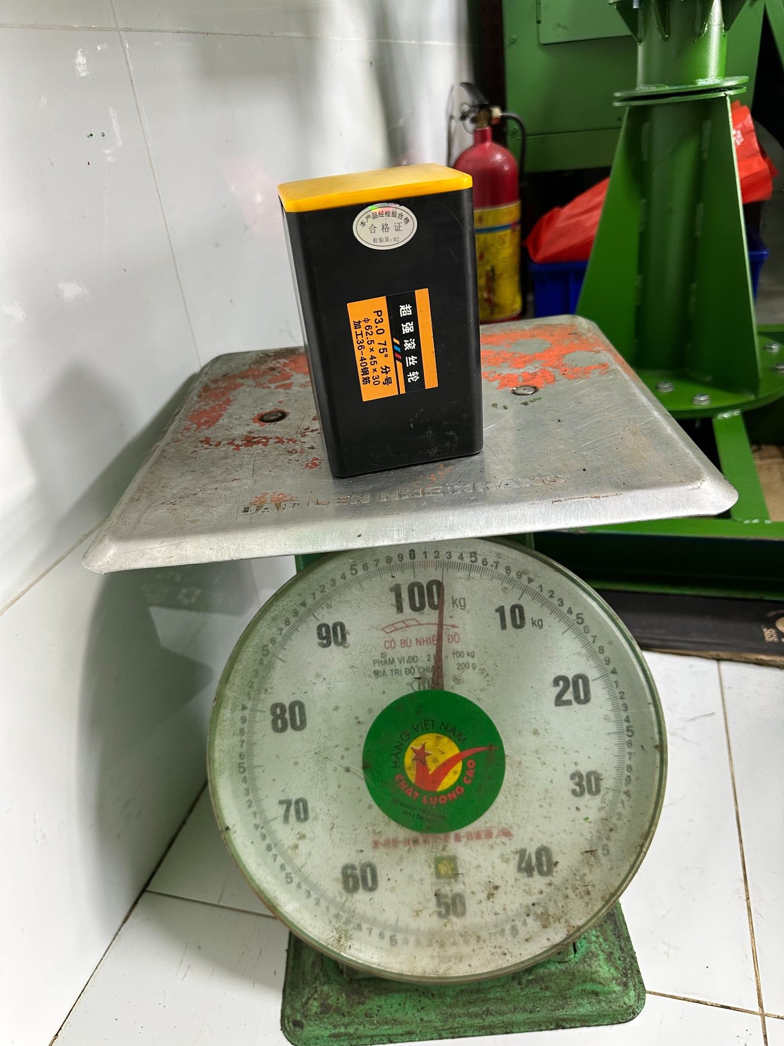 Lô máy tiện ren HGS 3.0 phi 36-40, D62.5, 75 độ, Dùng Coupler (Lô lệch, có số) (S)