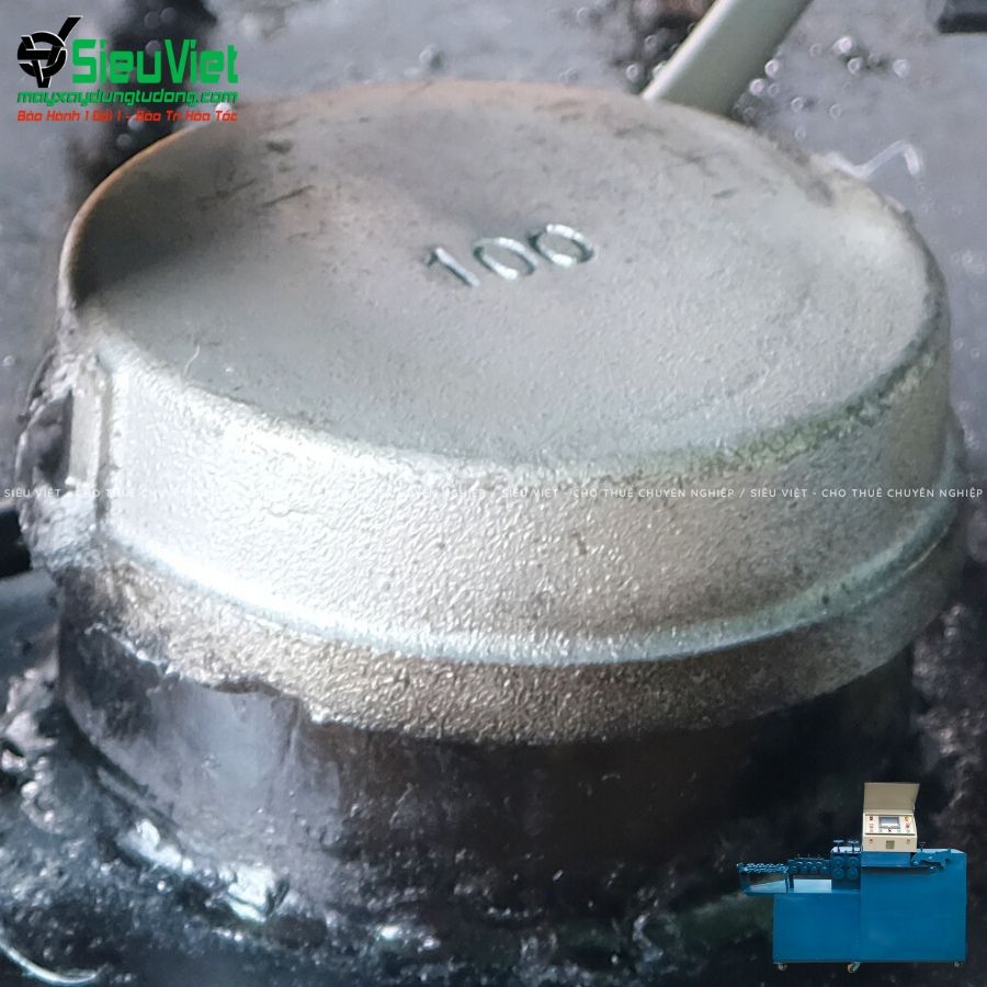 Nắp thùng đầu máy bẻ đai sắt