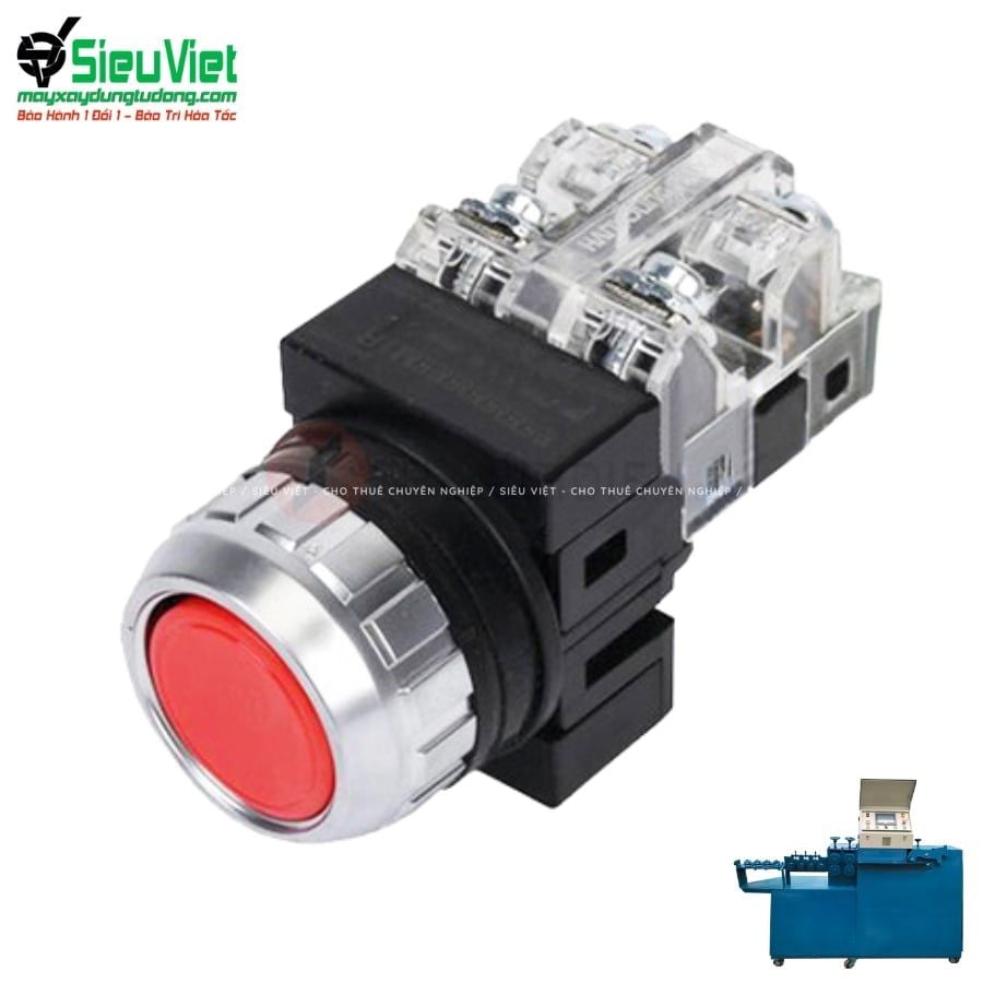 Nút nhấn nhả dừng máy bẻ đai sắt