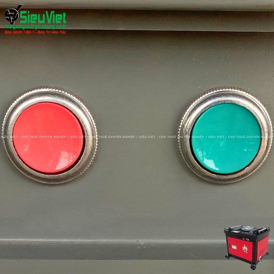 Nút nhấn uốn LA38-11ZS máy uốn sắt 3 pha Trung Quốc