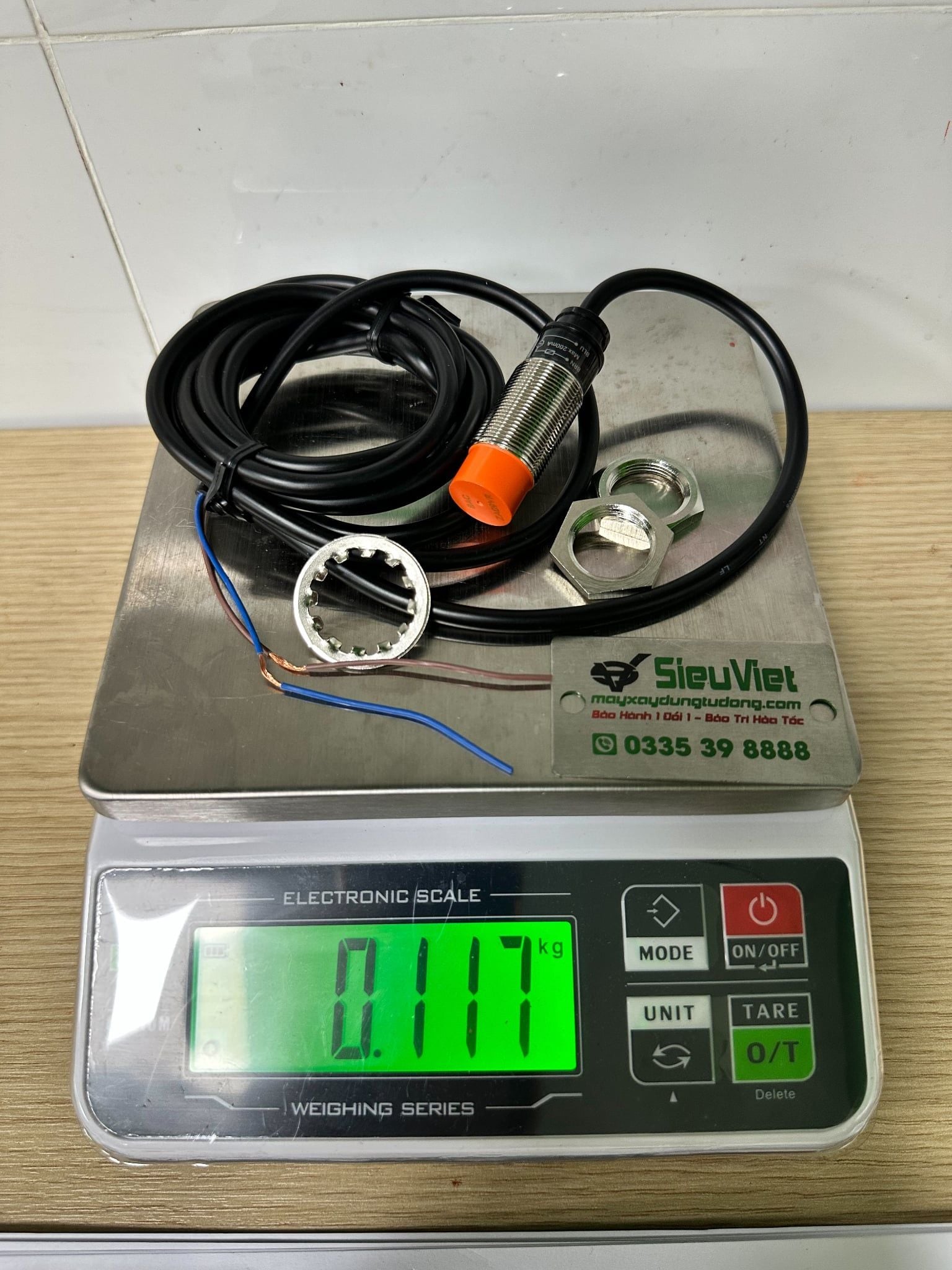 Thường Đóng - Mắt đọc góc, Cảm biến tiệm cận PR18-AC - Máy UD25, UD32 (S)