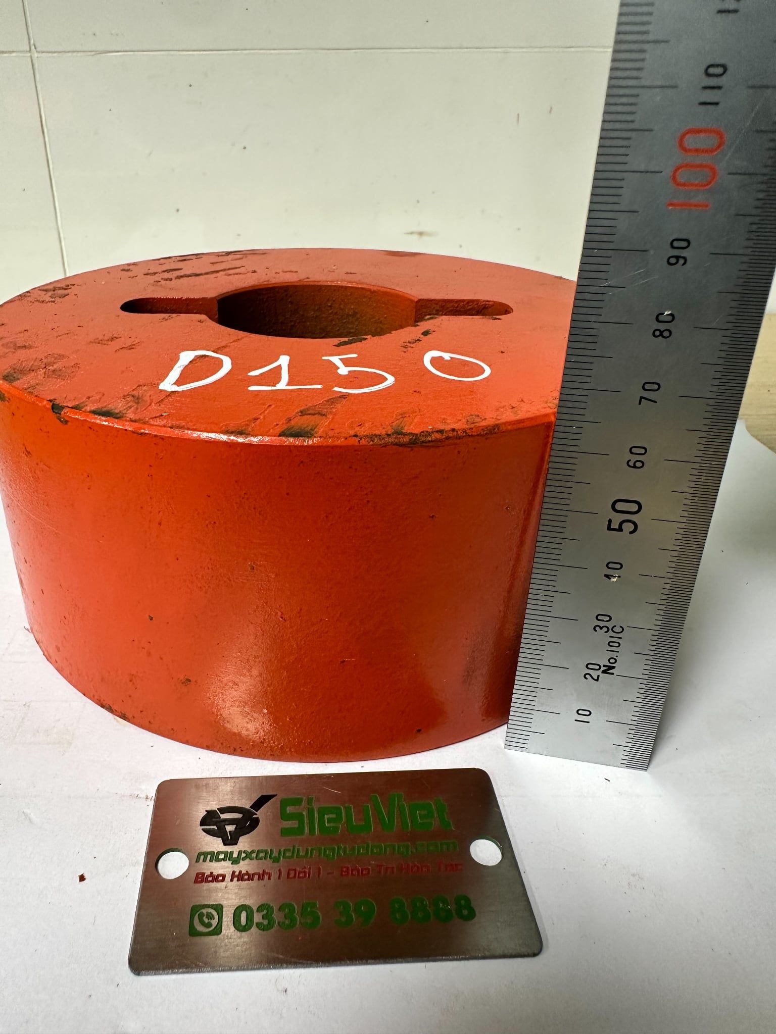 Quả lô uốn góc D150*Lỗ 50*Dày 65mm - Máy B32, B42 (S)