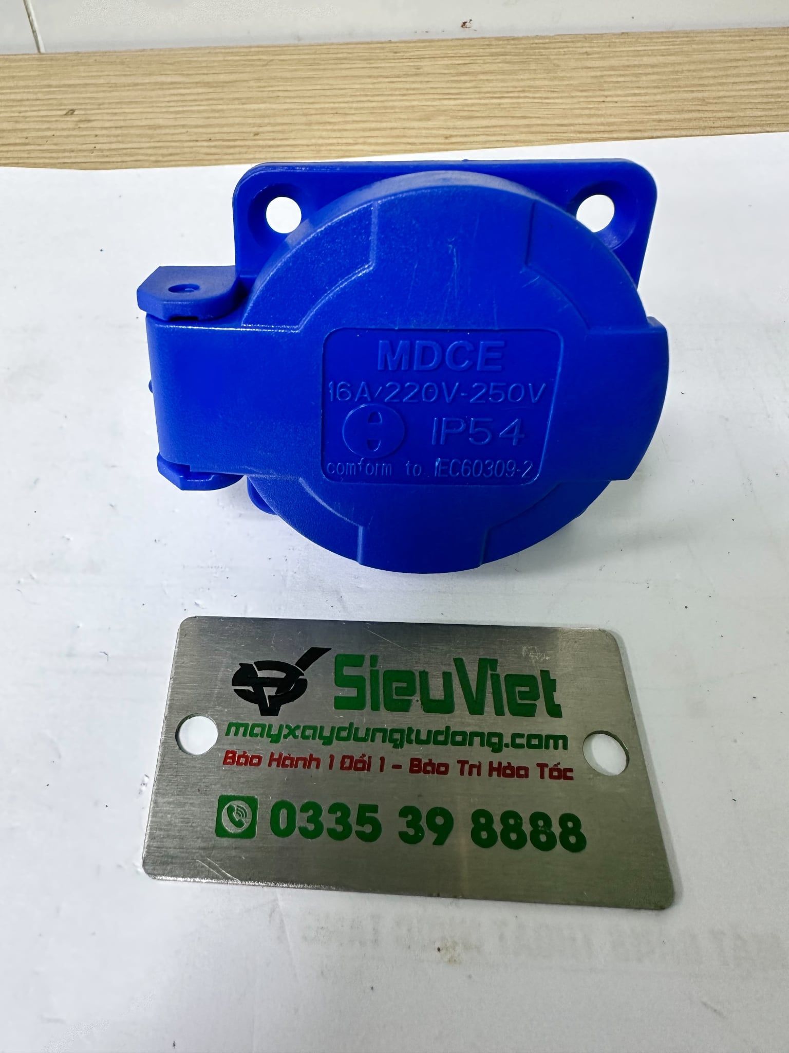 Chân Tròn - Ổ cắm bàn đạp máy uốn sắt - UD25, UD32, B16-B52 (S)
