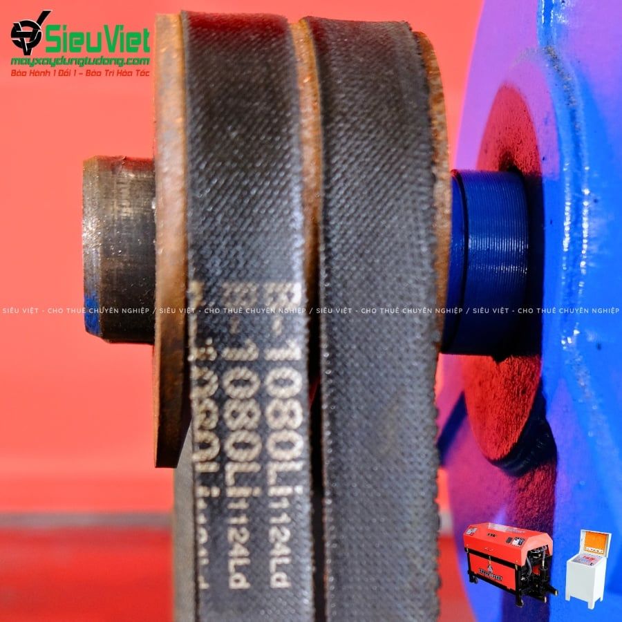 Puly máy duỗi cắt sắt tự động GT412