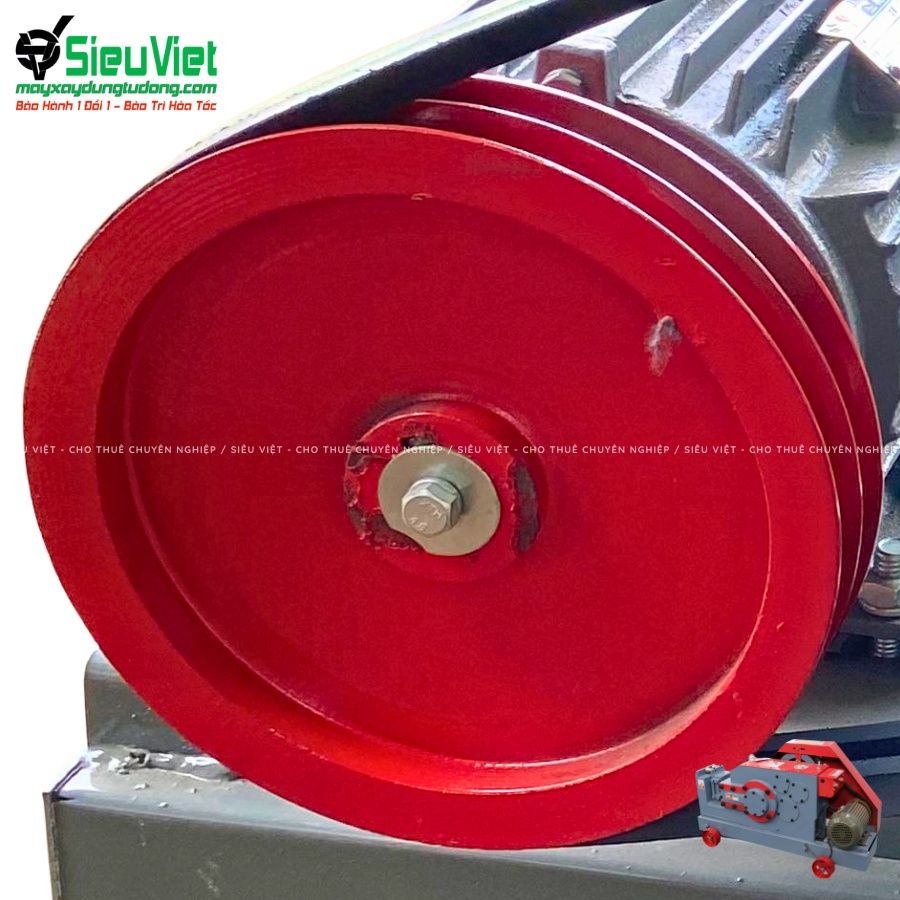 Puly mô tơ máy cắt sắt 3 pha Trung Quốc