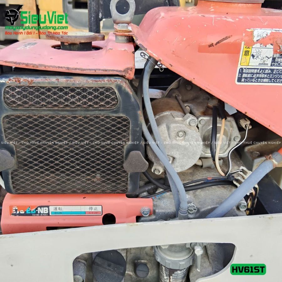 Xe lu rung dắt tay 660Kg Sakai HV61ST Nhật Bản (5HV2160893)