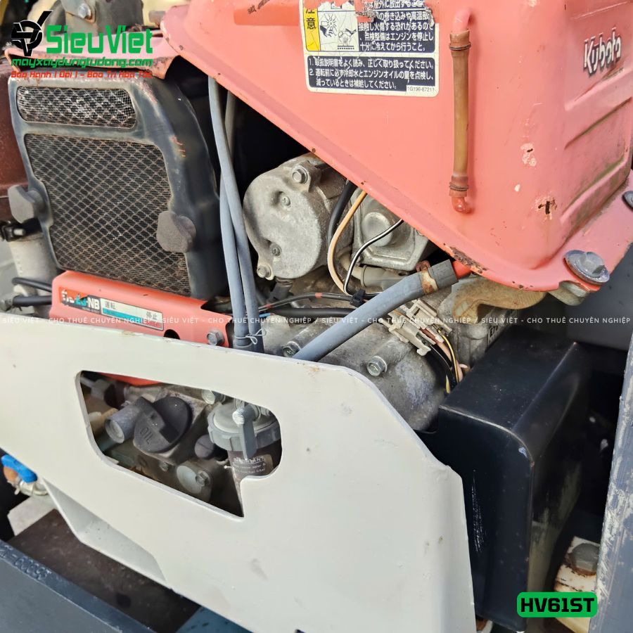 Xe lu rung dắt tay 660Kg Sakai HV61ST Nhật Bản (5HV2160893)