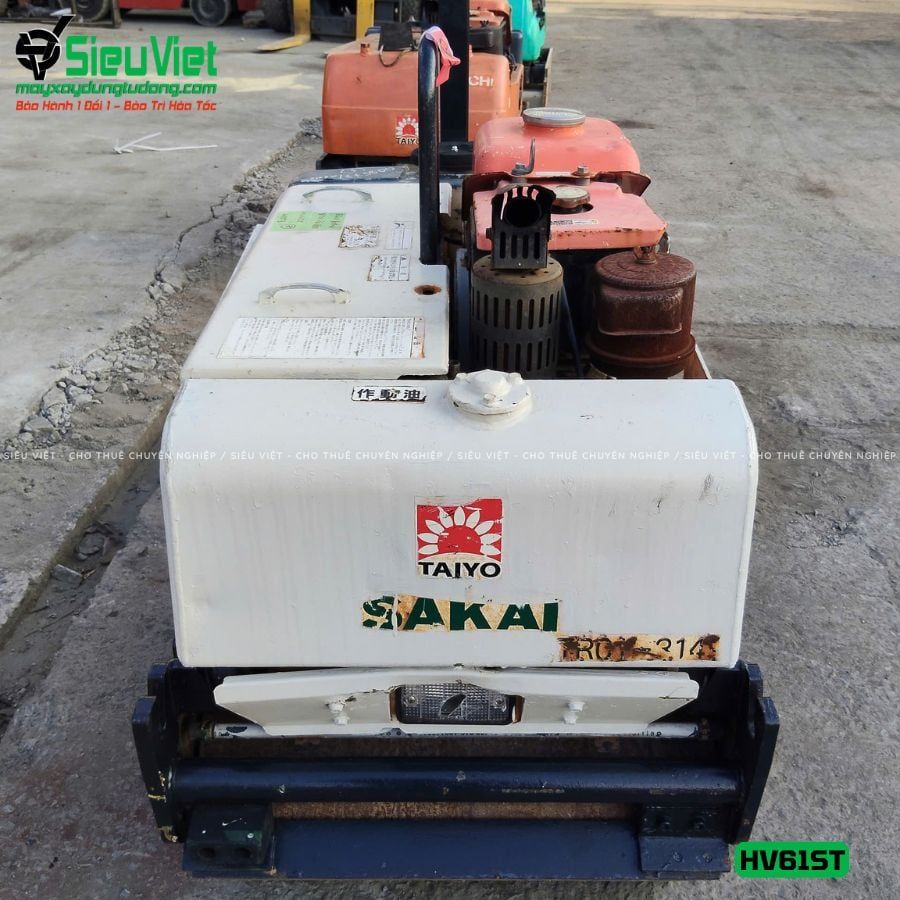Xe lu rung dắt tay 660Kg Sakai HV61ST Nhật Bản (5HV2160893)