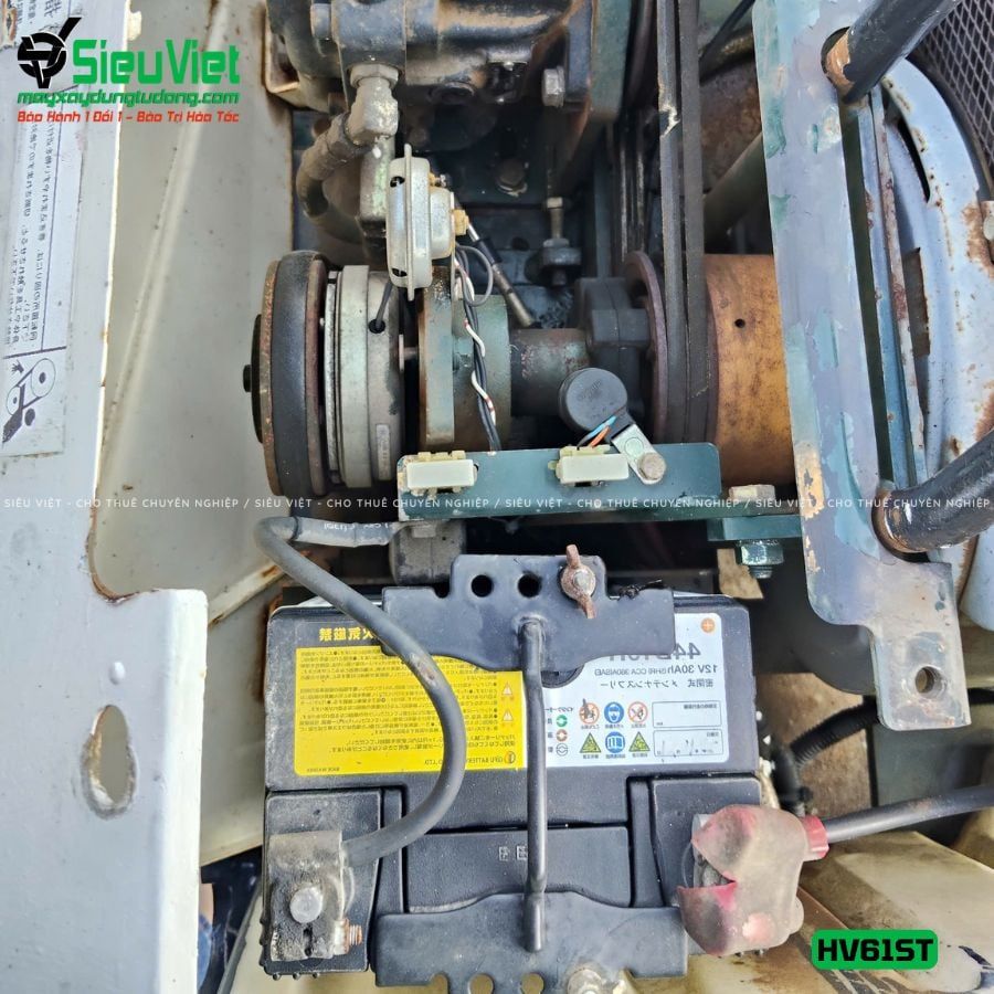 Xe lu rung dắt tay 660Kg Sakai HV61ST Nhật Bản (5HV2160893)