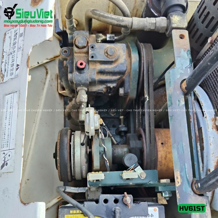 Xe lu rung dắt tay 660Kg Sakai HV61ST Nhật Bản (5HV2160893)