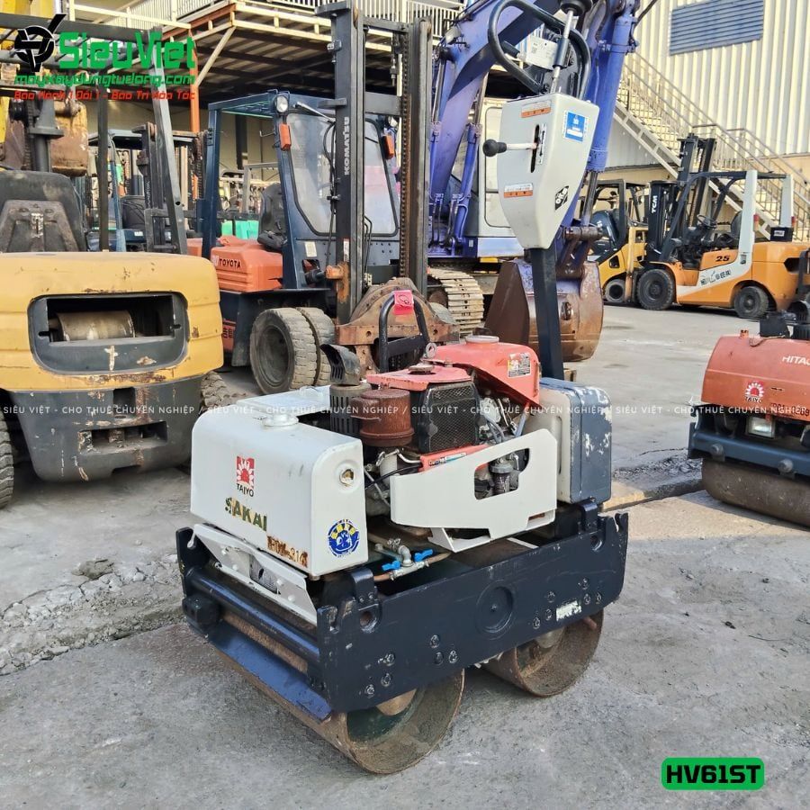 Xe lu rung dắt tay 660Kg Sakai HV61ST Nhật Bản (5HV2160893)
