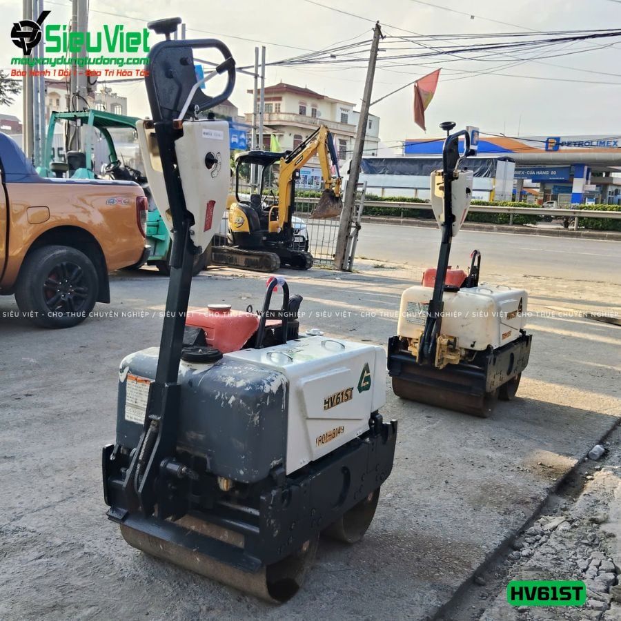 Xe lu rung dắt tay 660Kg Sakai HV61ST Nhật Bản (5HV2160893)