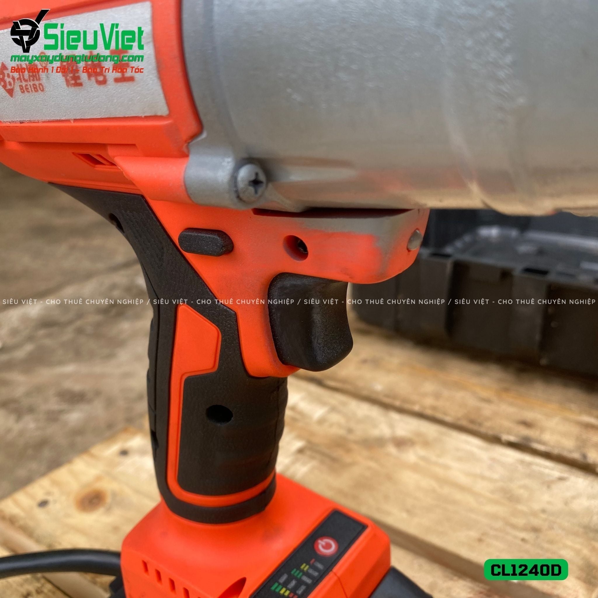 Máy siết vặn Coupler nối sắt xây dựng phi 12 - 40mm CL1240D