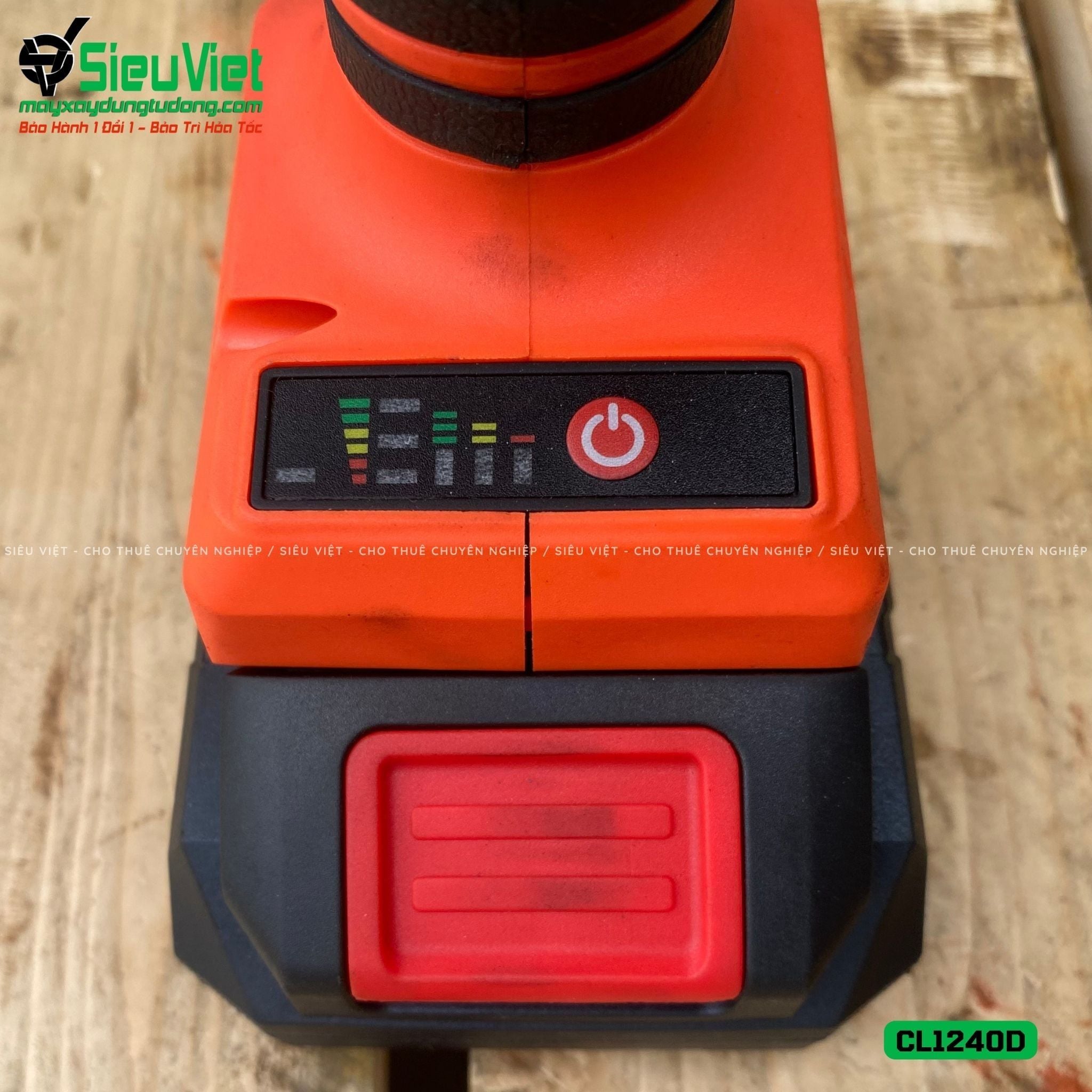 Máy siết vặn Coupler nối sắt xây dựng phi 12 - 40mm CL1240D