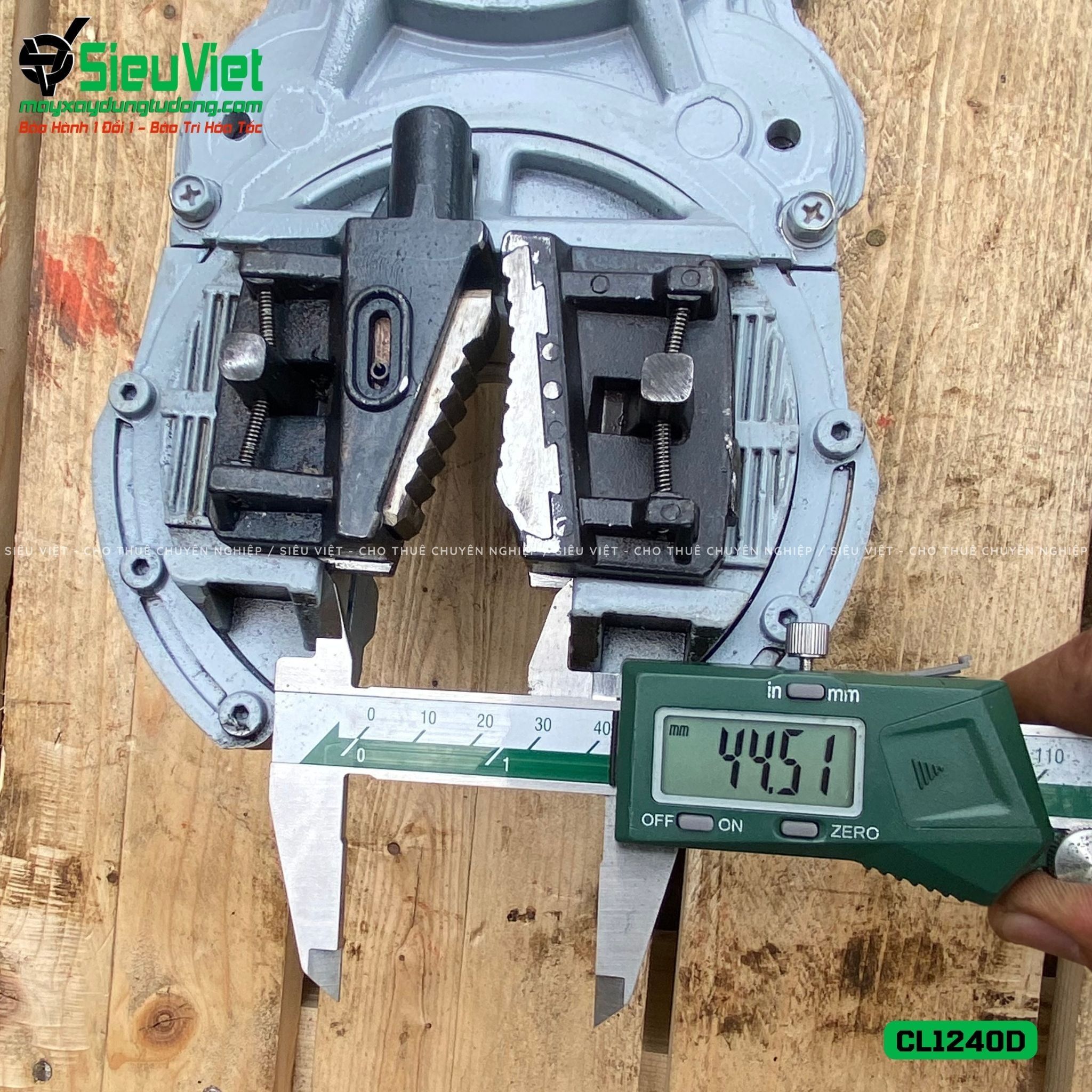 Máy siết vặn Coupler nối sắt xây dựng phi 12 - 40mm CL1240D