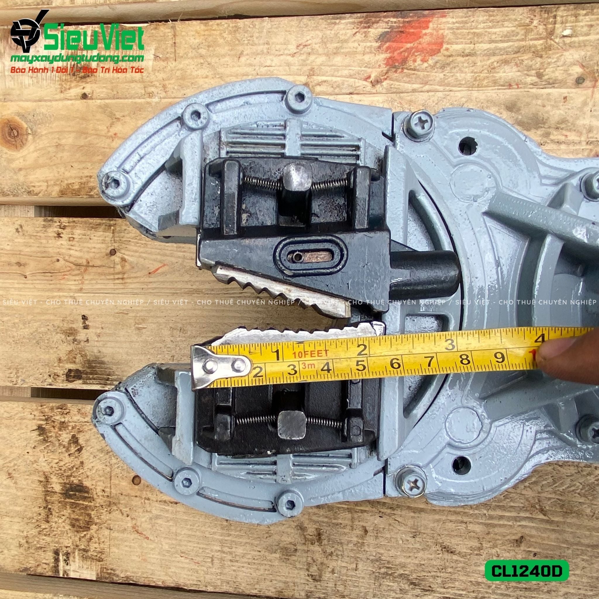 Máy siết vặn Coupler nối sắt xây dựng phi 12 - 40mm CL1240D
