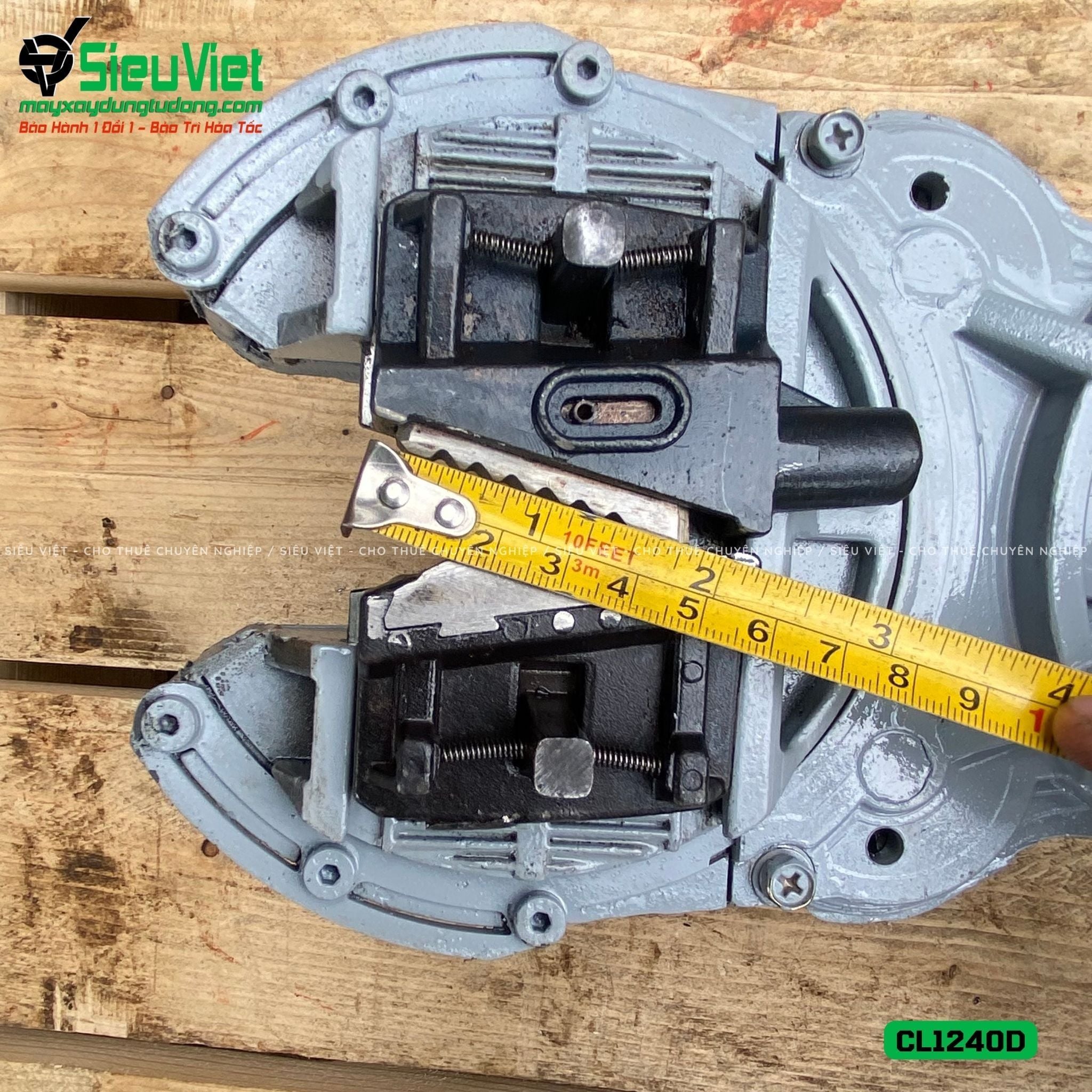 Máy siết vặn Coupler nối sắt xây dựng phi 12 - 40mm CL1240D