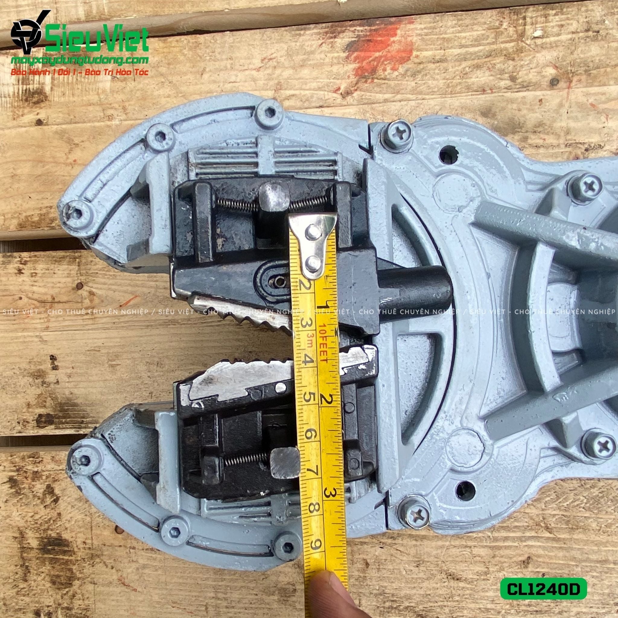 Máy siết vặn Coupler nối sắt xây dựng phi 12 - 40mm CL1240D
