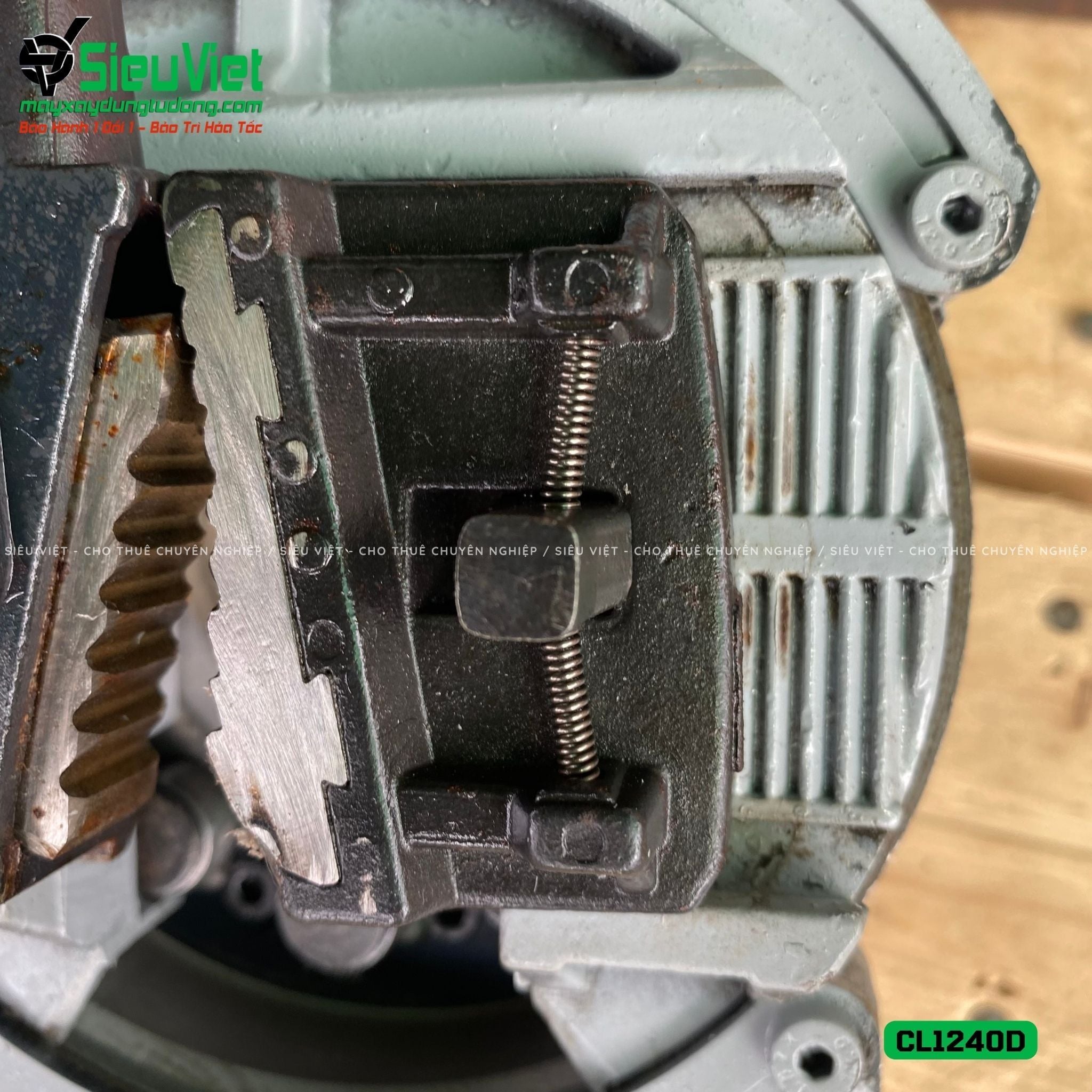 Máy siết vặn Coupler nối sắt xây dựng phi 12 - 40mm CL1240D