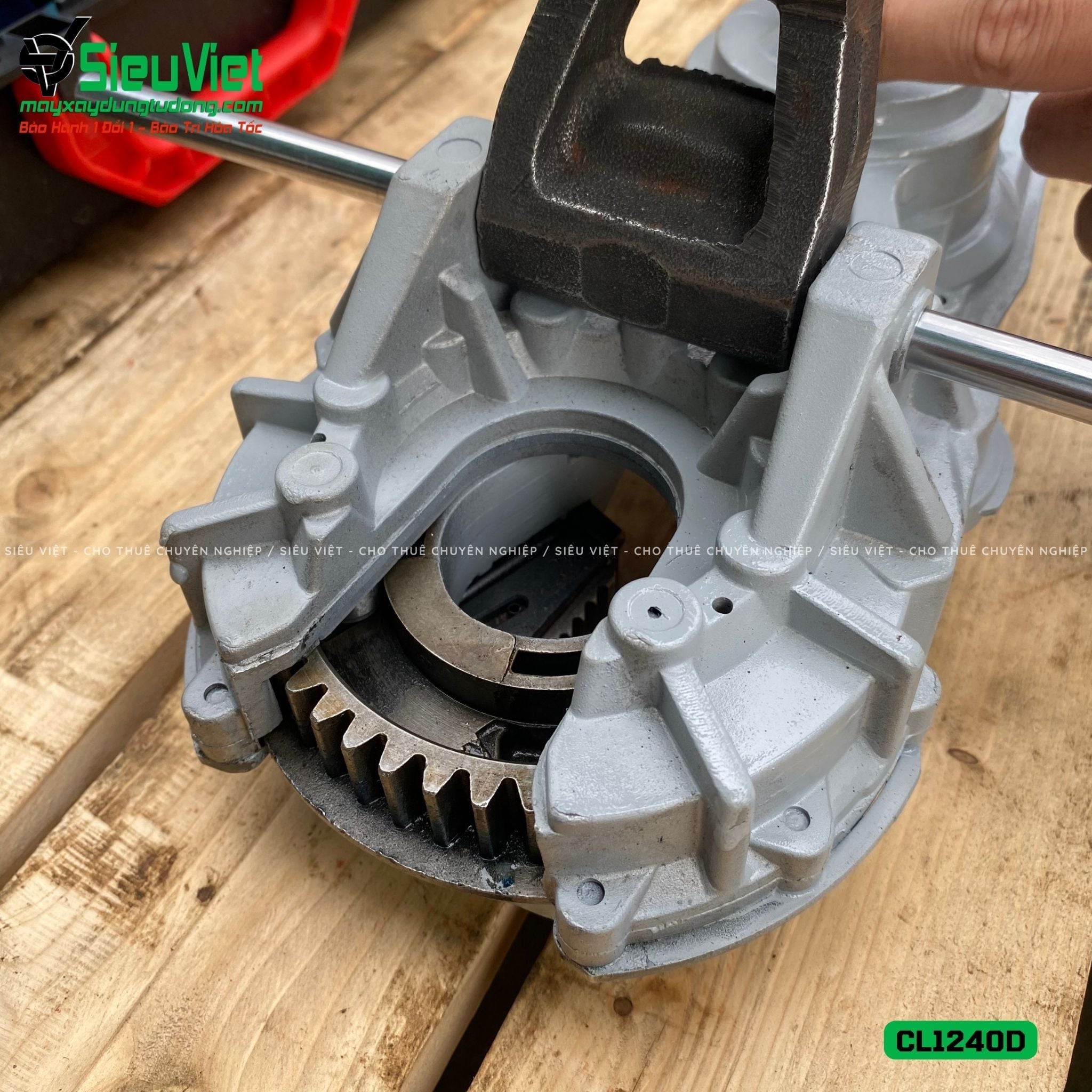 Máy siết vặn Coupler nối sắt xây dựng phi 12 - 40mm CL1240D
