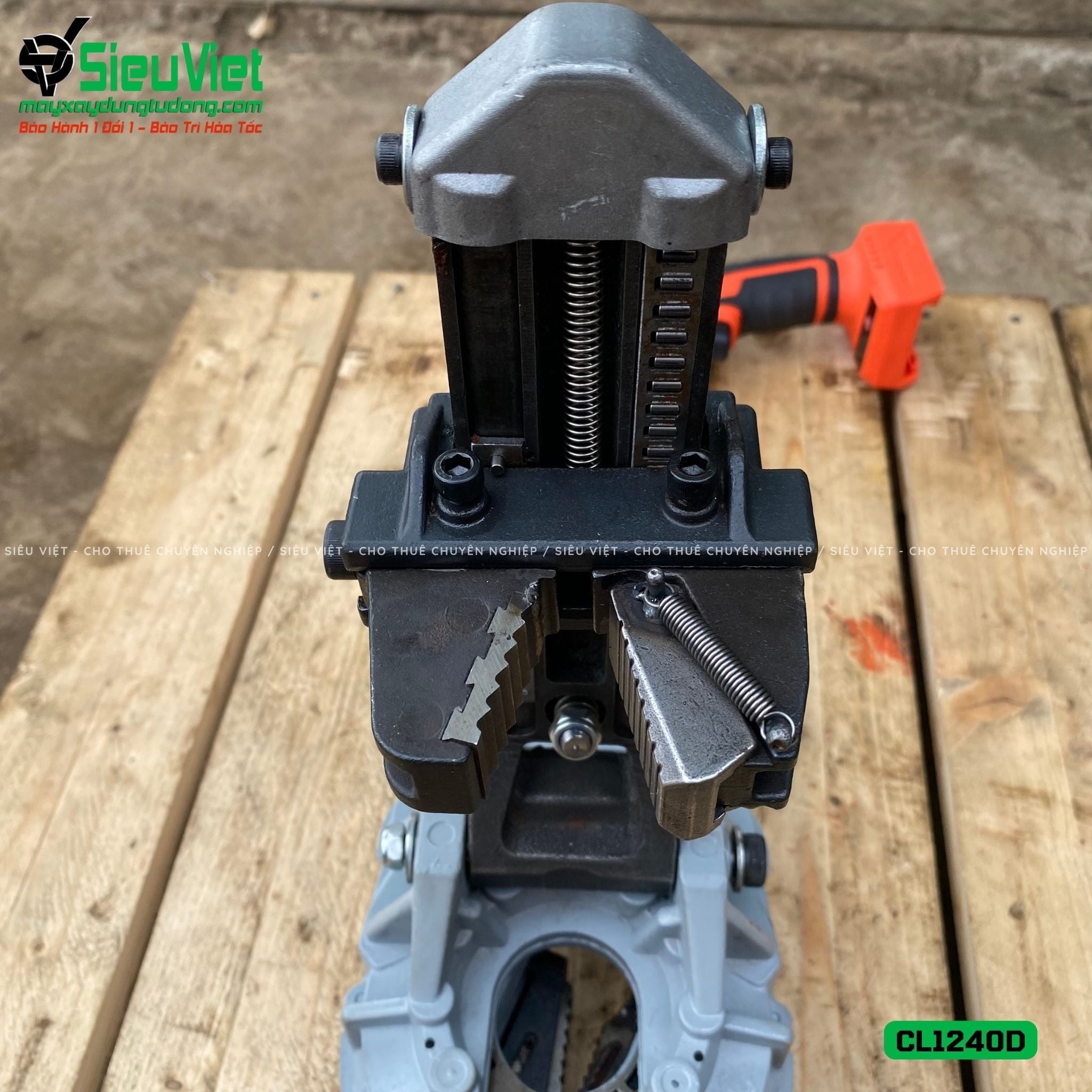 Máy siết vặn Coupler nối sắt xây dựng phi 12 - 40mm CL1240D