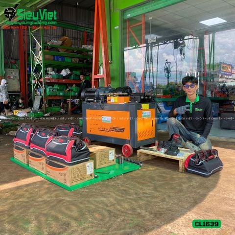 Máy siết vặn Coupler nối sắt xây dựng CL1639