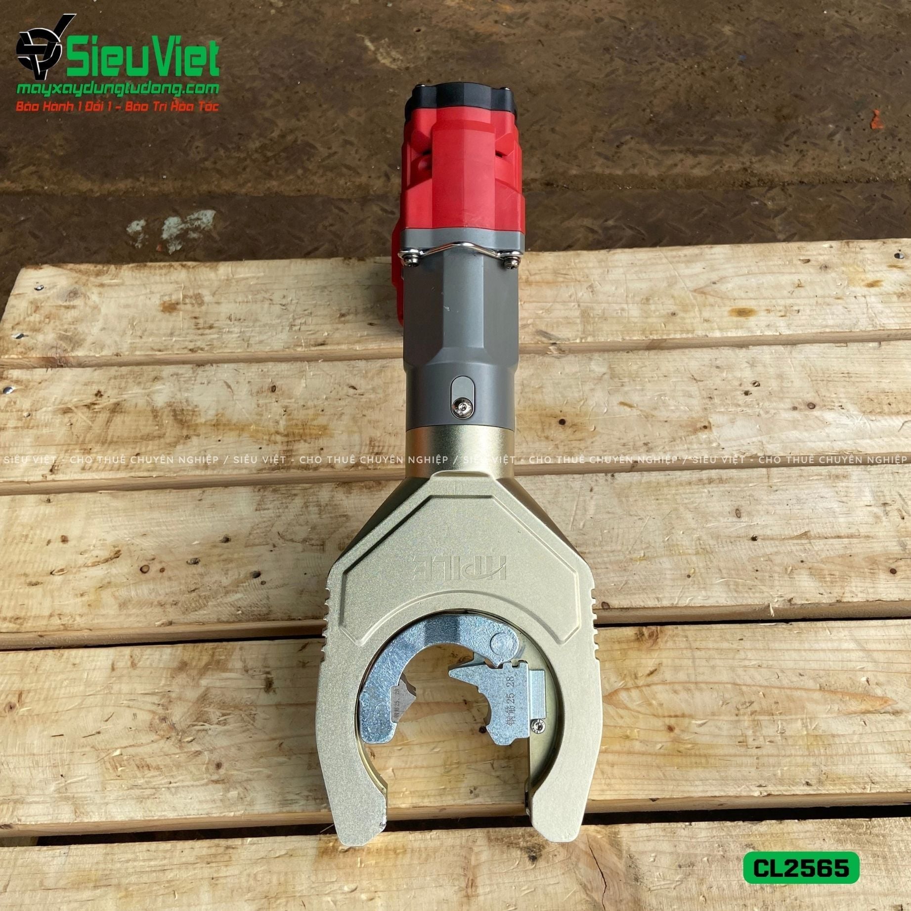 Máy siết vặn Coupler nối sắt xây dựng CL2565