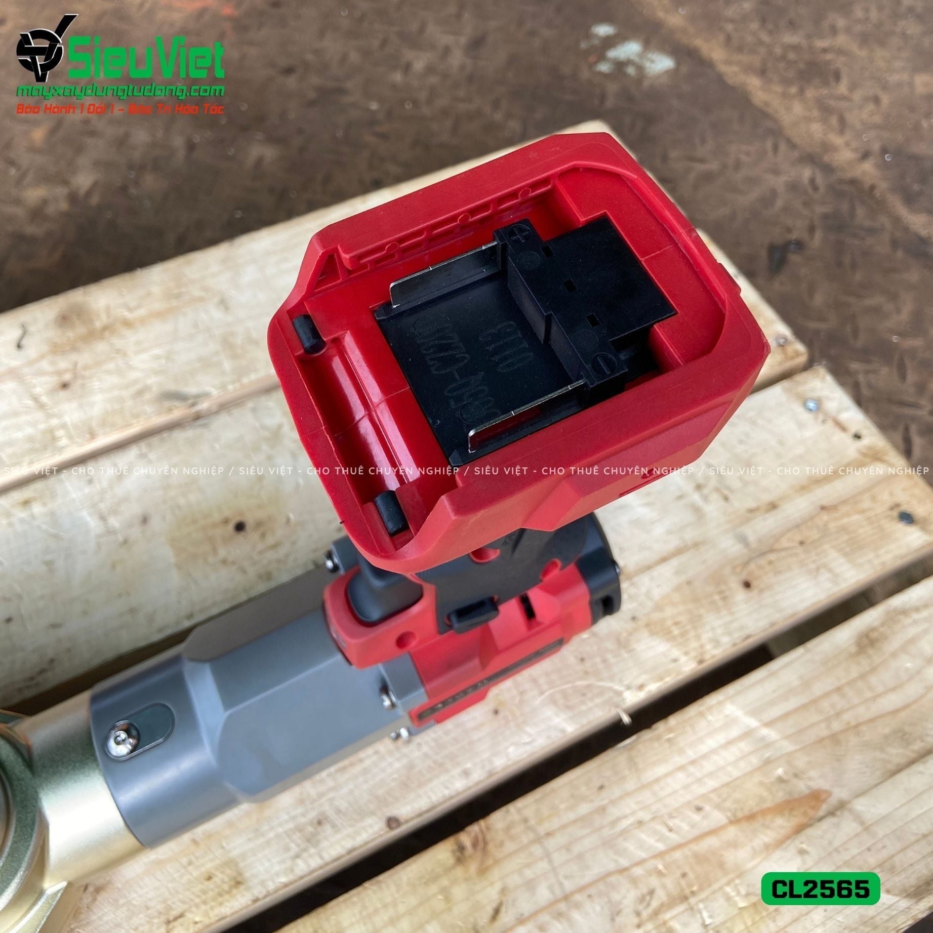 Máy siết vặn Coupler nối sắt xây dựng CL2565