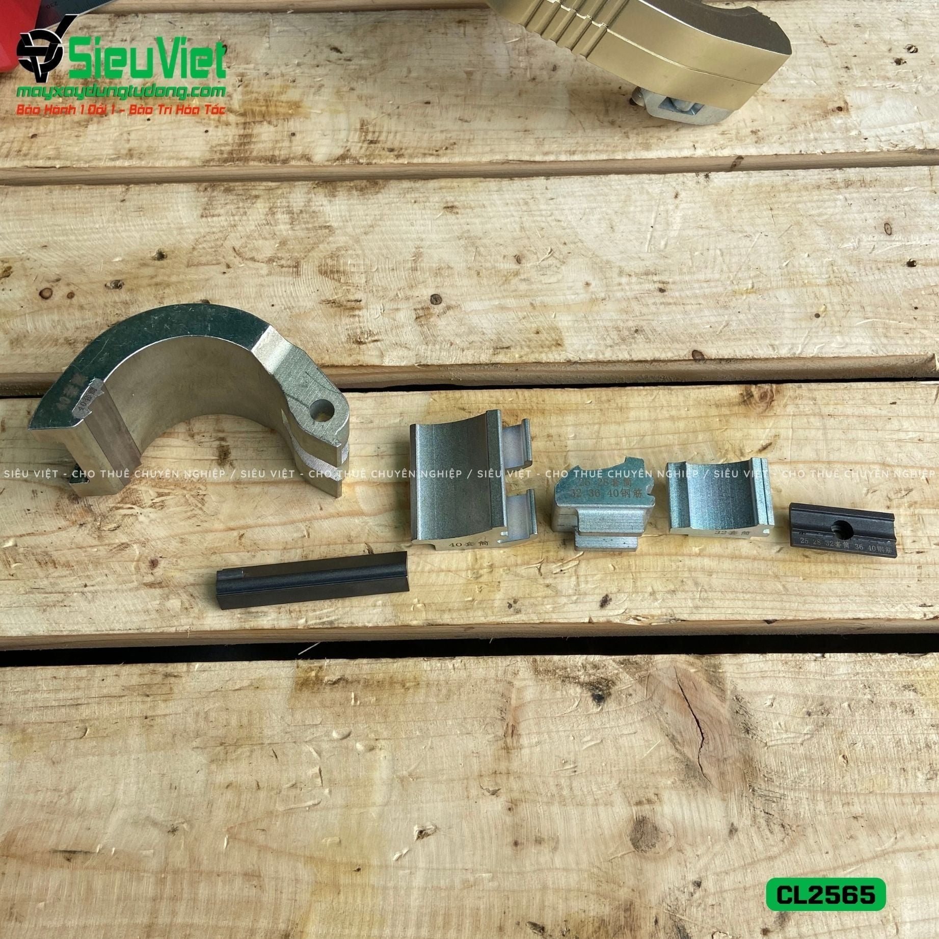 Máy siết vặn Coupler nối sắt xây dựng CL2565