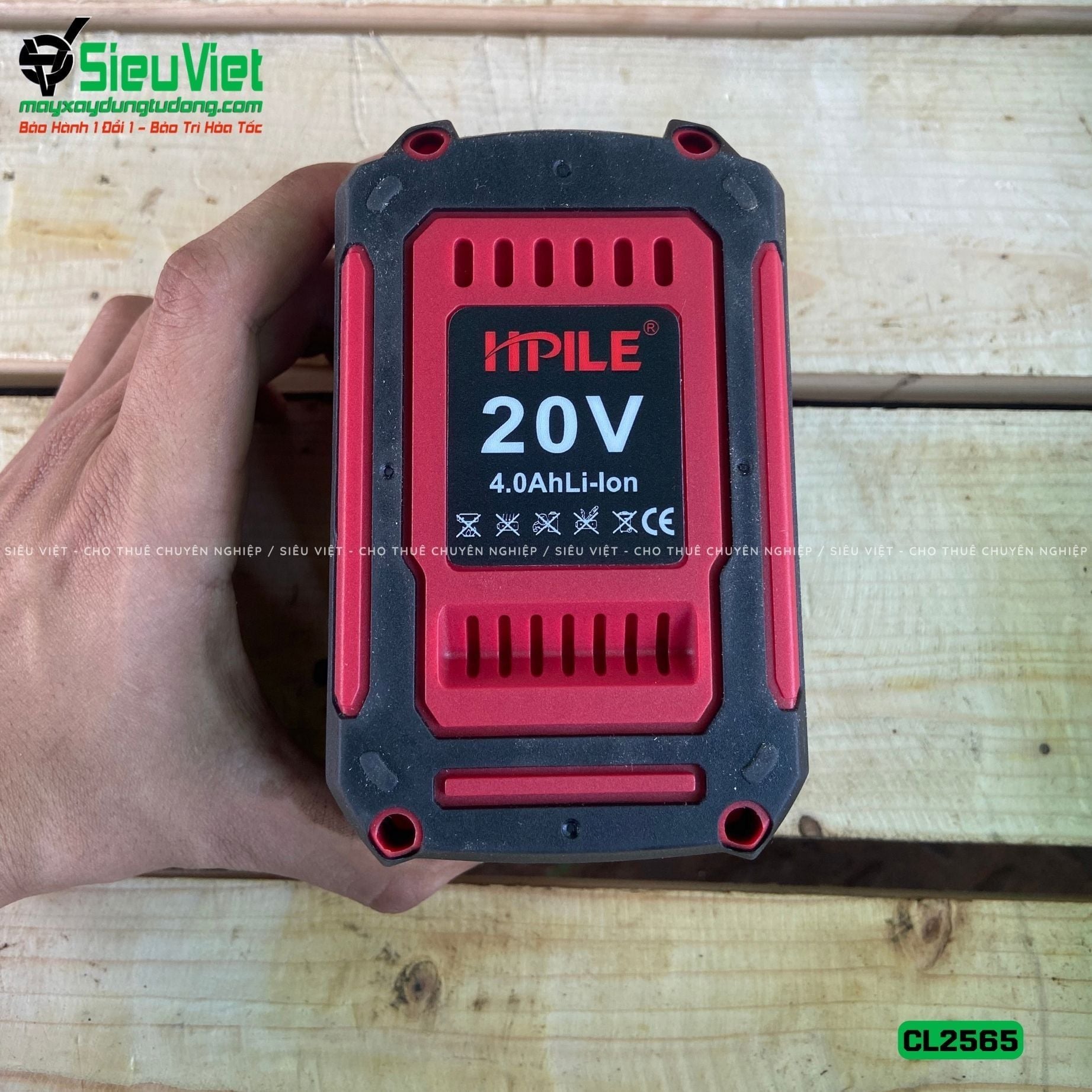 Máy siết vặn Coupler nối sắt xây dựng CL2565