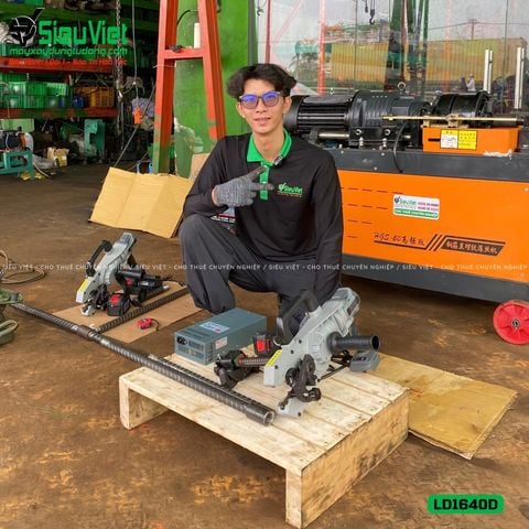 Máy siết vặn Coupler nối sắt xây dựng LD1640D