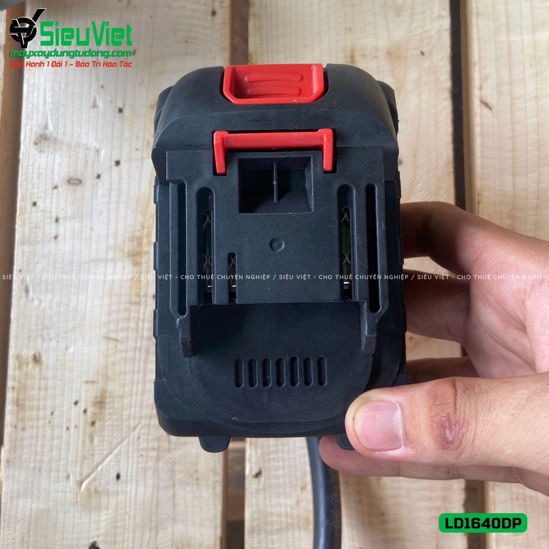 Máy siết vặn Coupler nối sắt xây dựng LD1640DP