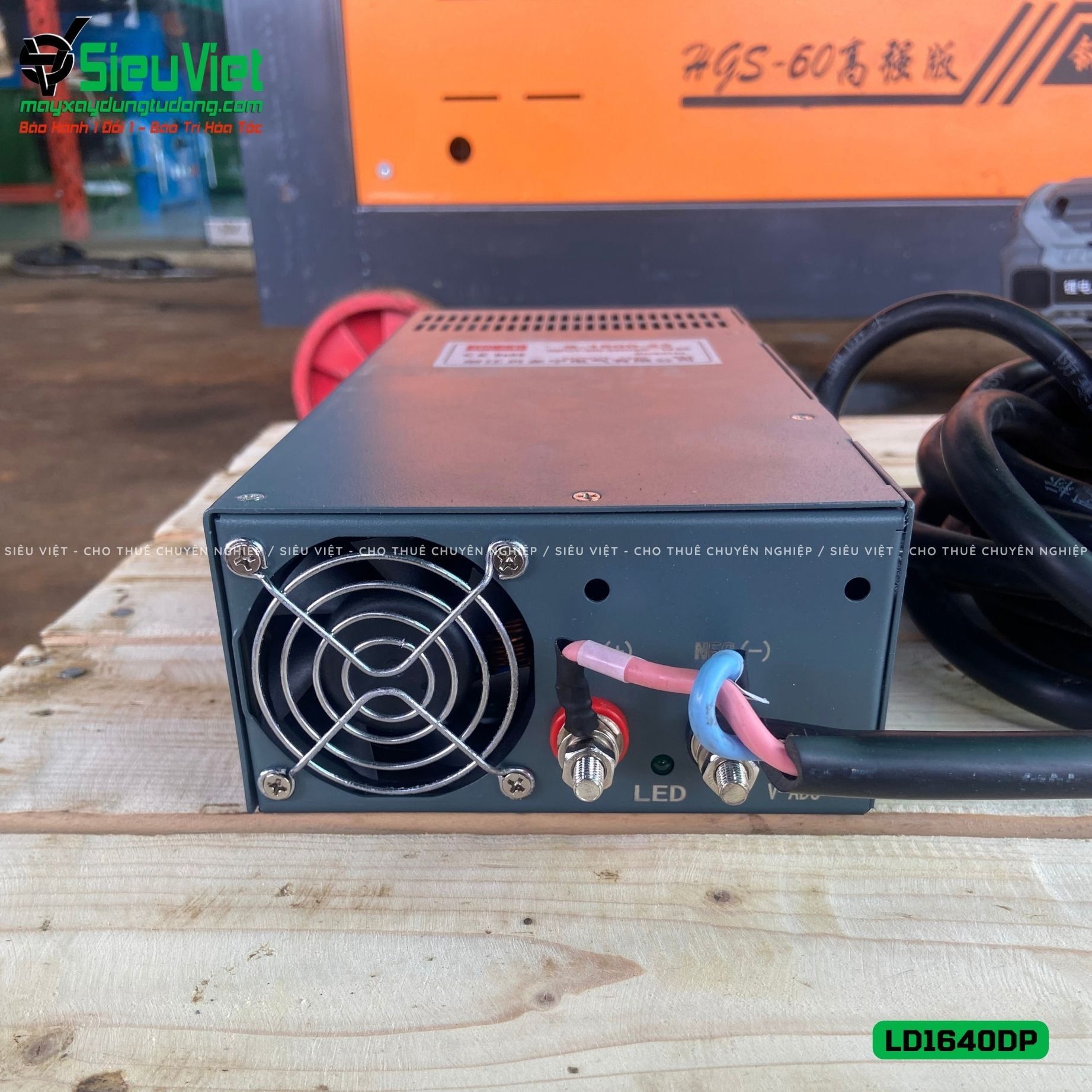 Máy siết vặn Coupler nối sắt xây dựng LD1640DP