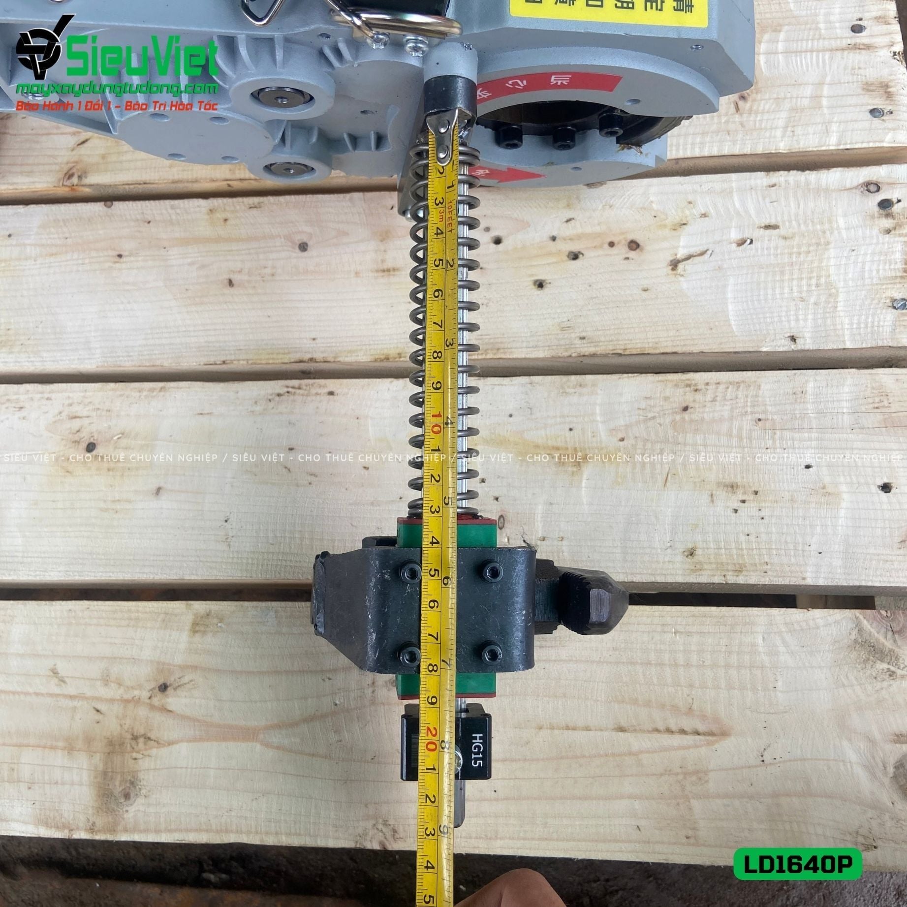 Máy siết vặn Coupler nối sắt xây dựng LD1640P